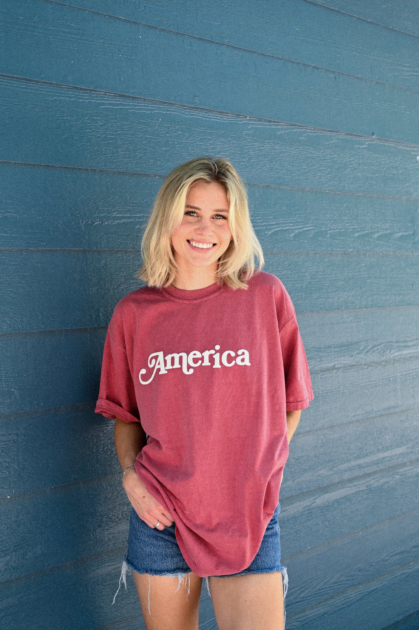 America Puff Tee