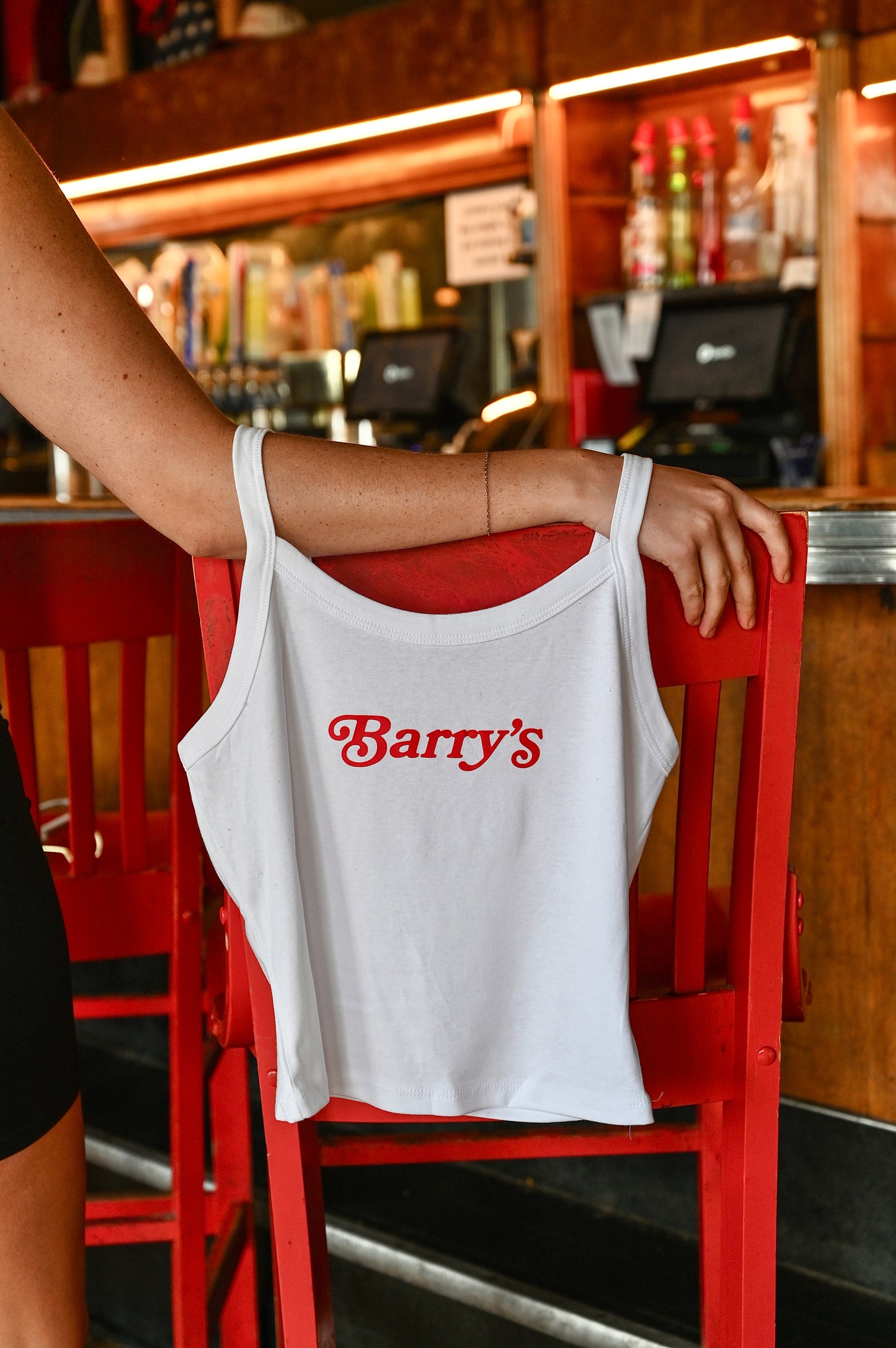 Barry's Scoop Neck Tank Top