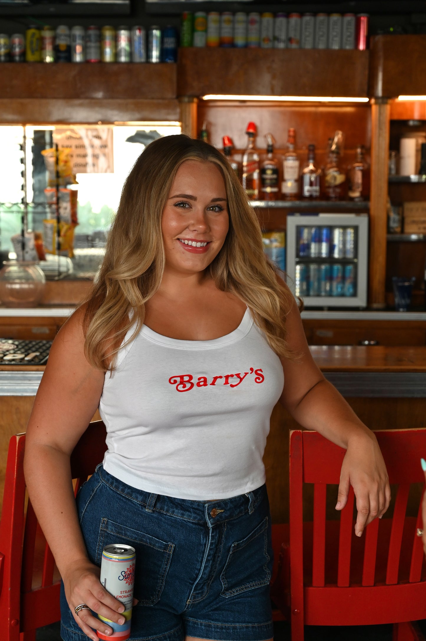Barry's Scoop Neck Tank Top