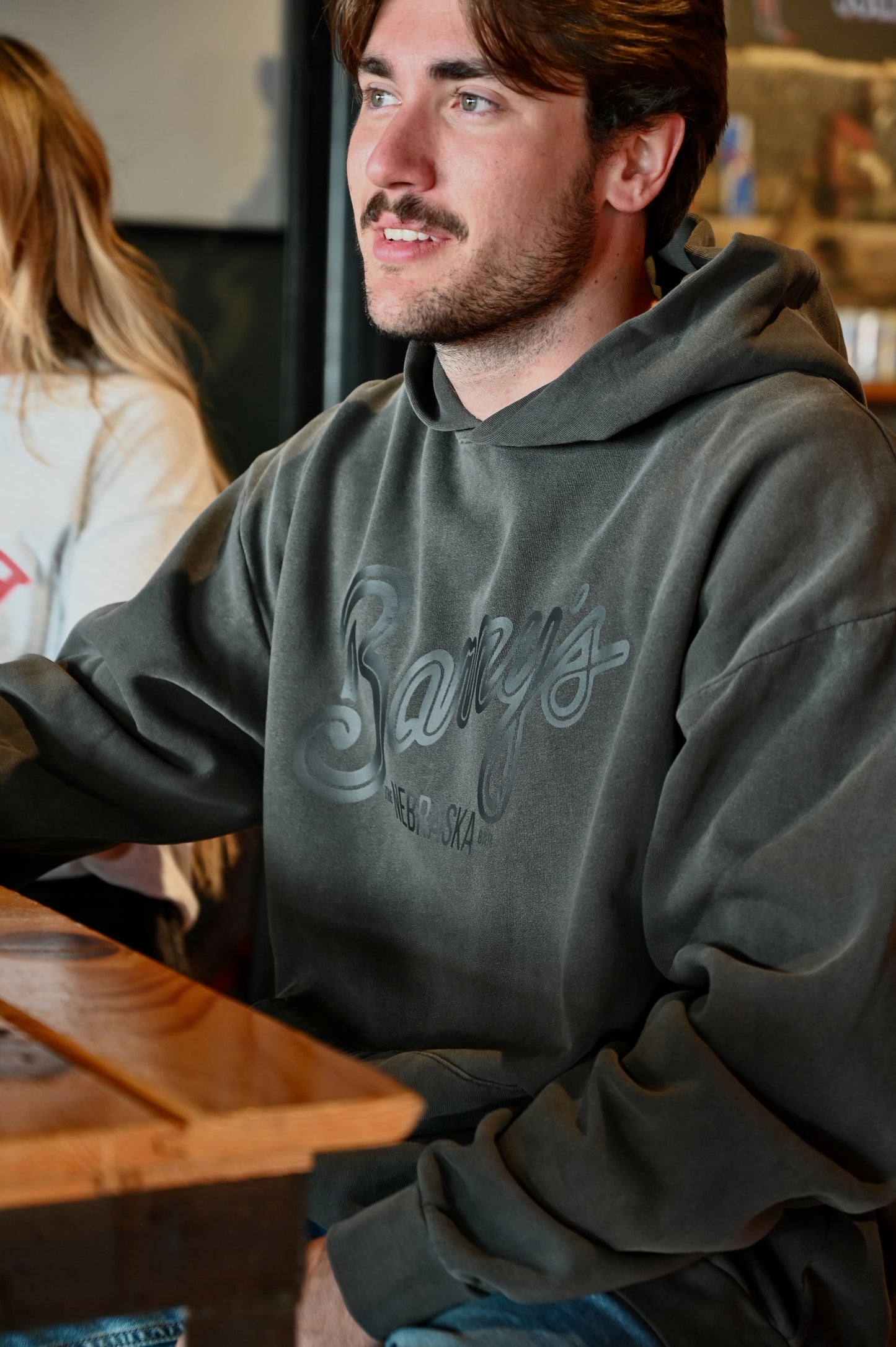 Barry's Monochrome Hoodie