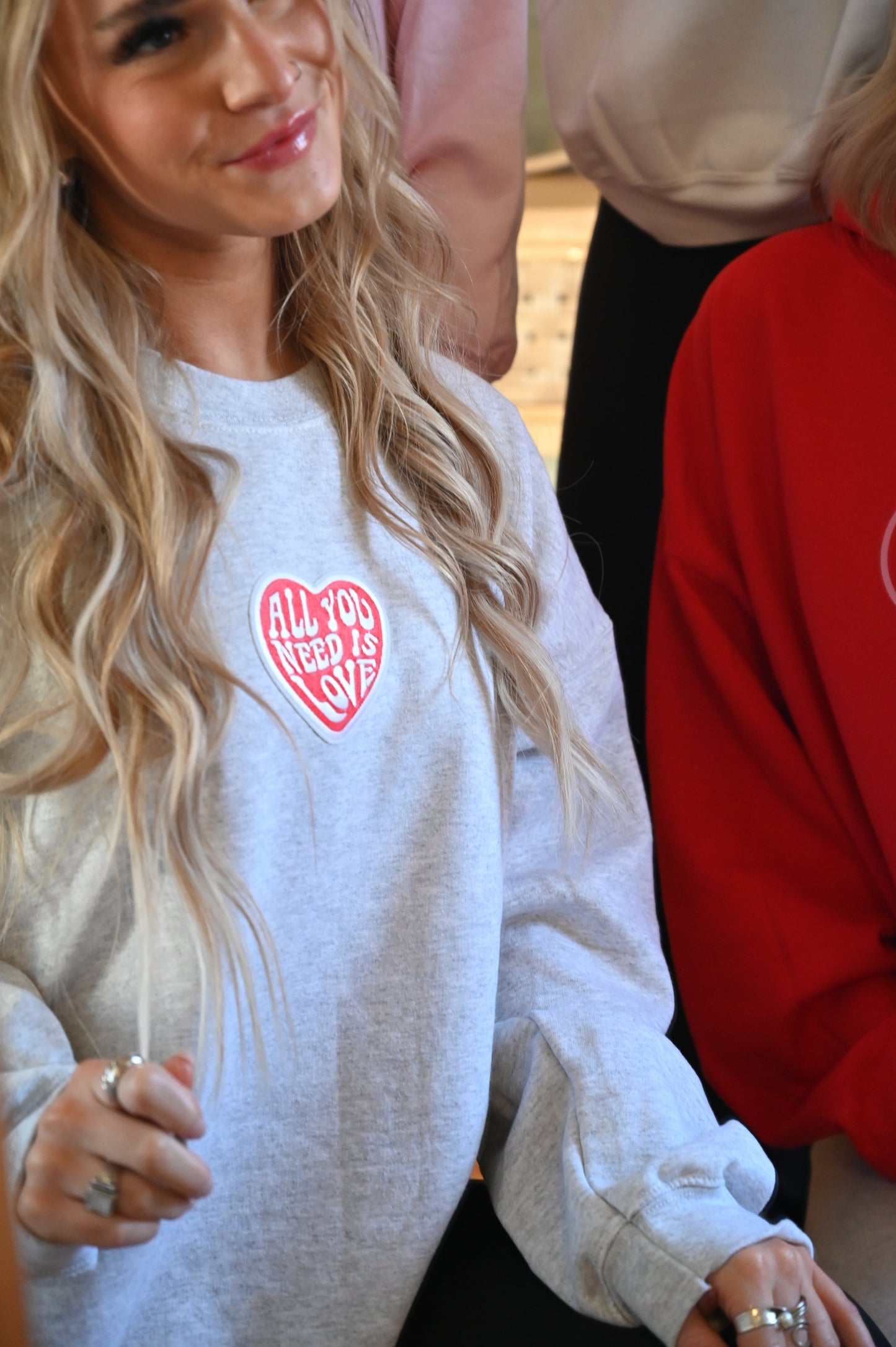 All You Need is Love Patch Crew