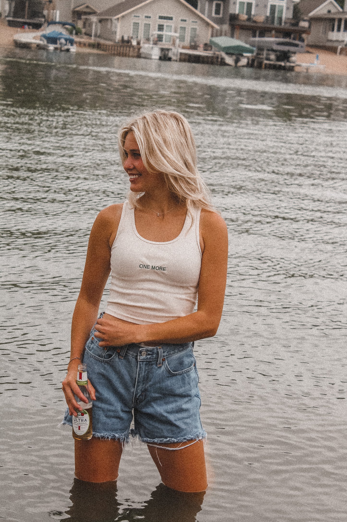 One More Embroidered Tank