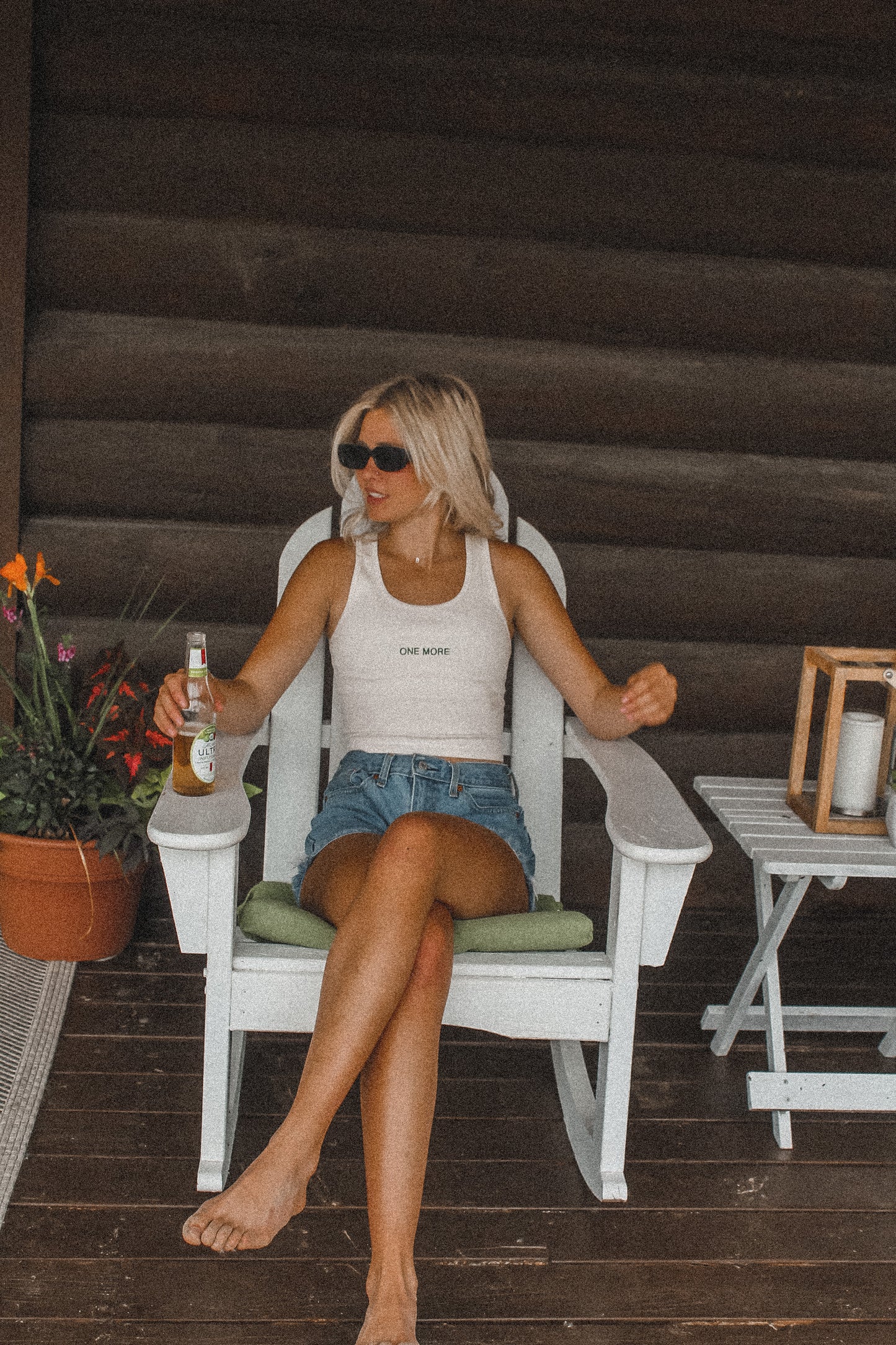 One More Embroidered Tank