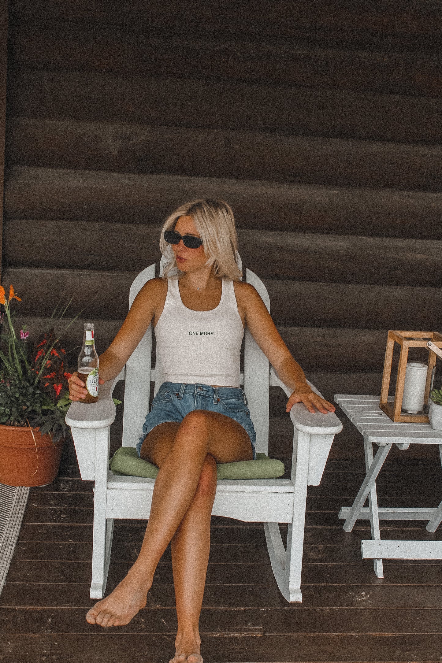One More Embroidered Tank