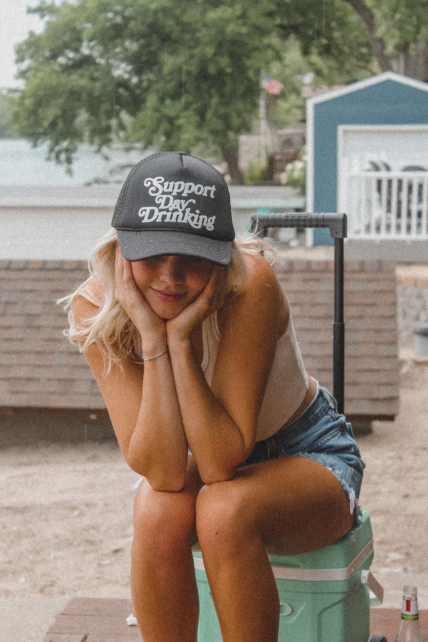 Support Day Drinking Trucker Hat