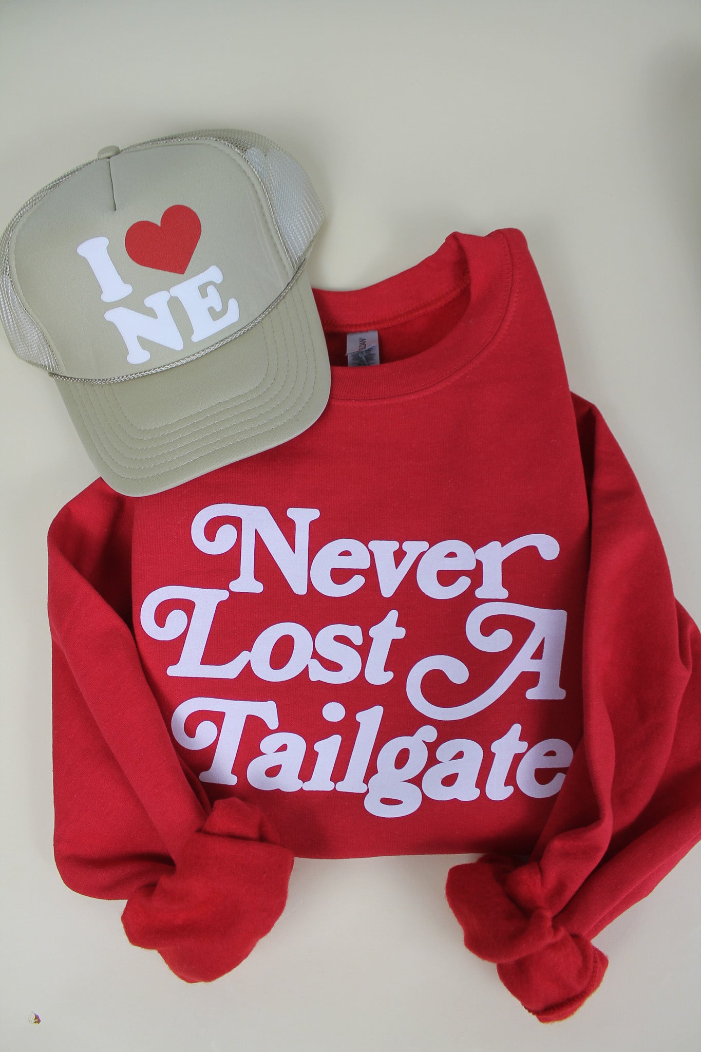 Never Lost a Tailgate Crew - Red