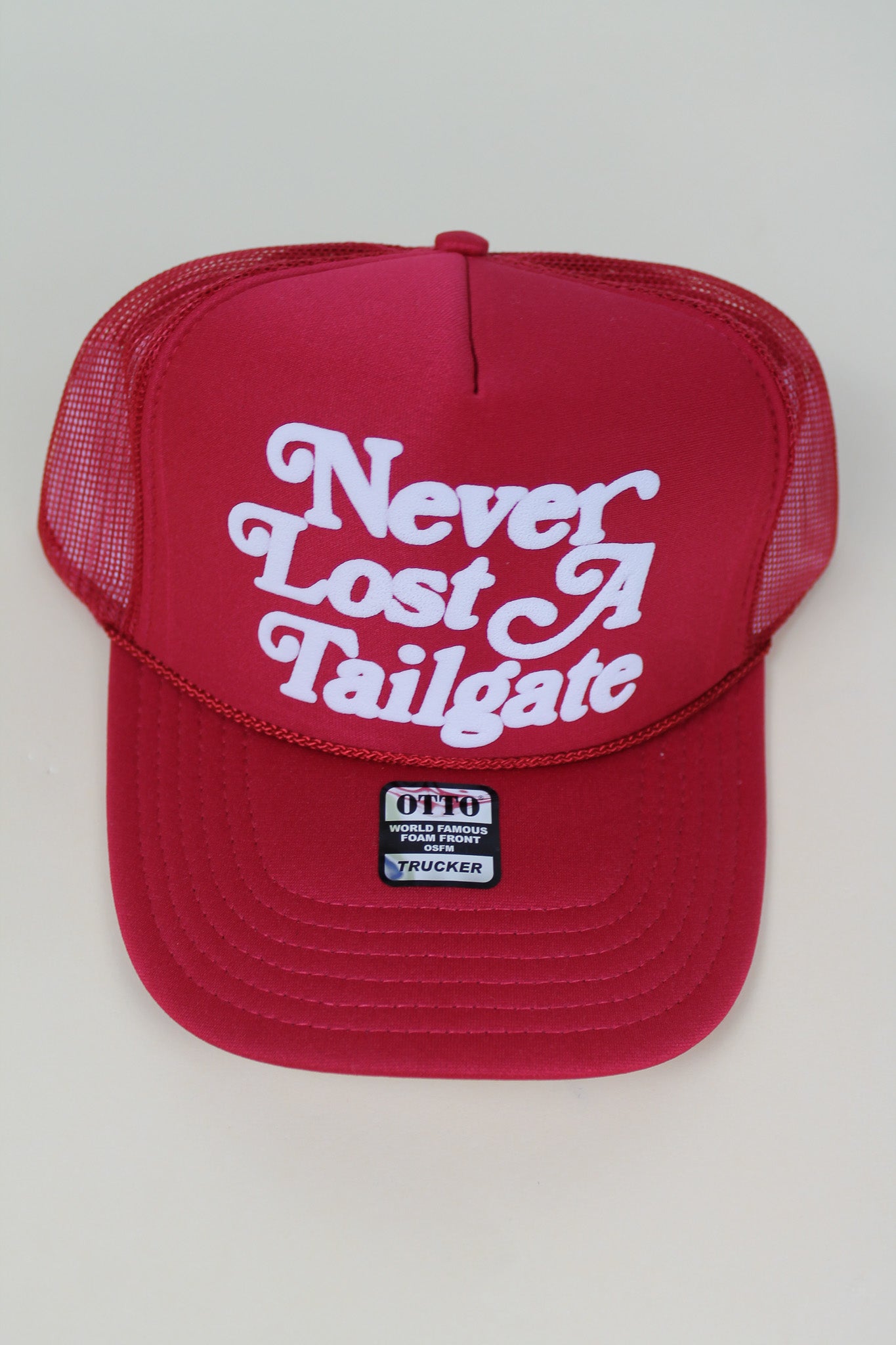 Never Lost a Tailgate Trucker Hat