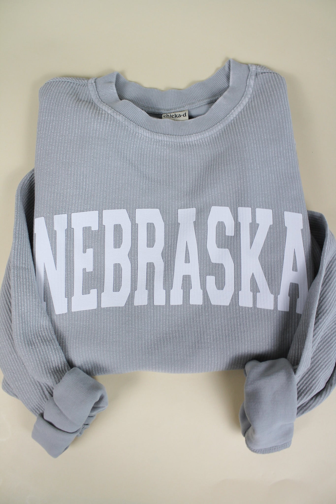 Nebraska Corded Crew - Steel