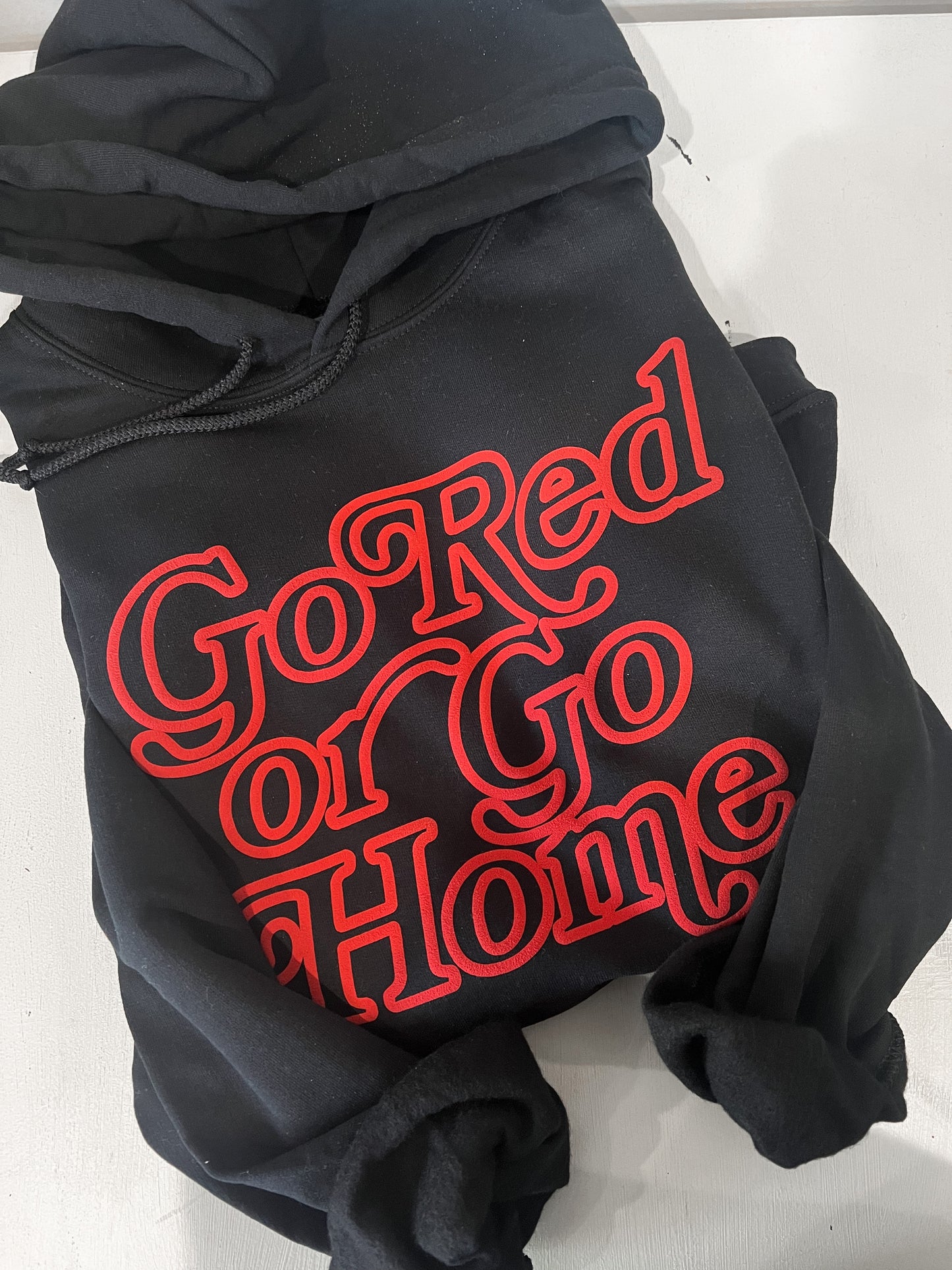 Go Red or Go Home Puff Hoodie