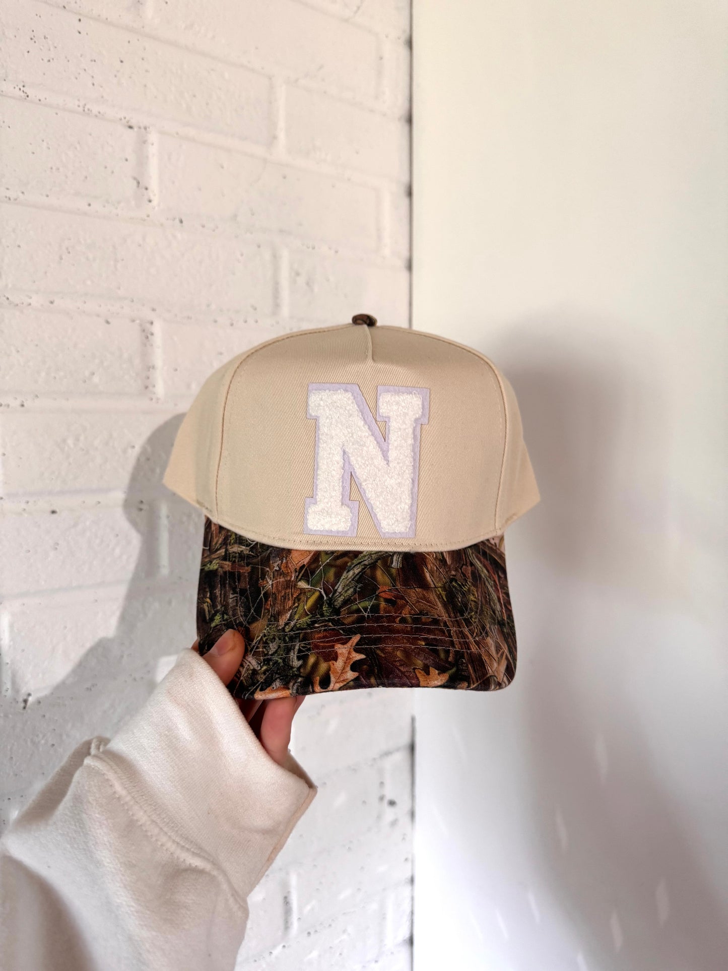 N Patch Camo Hat