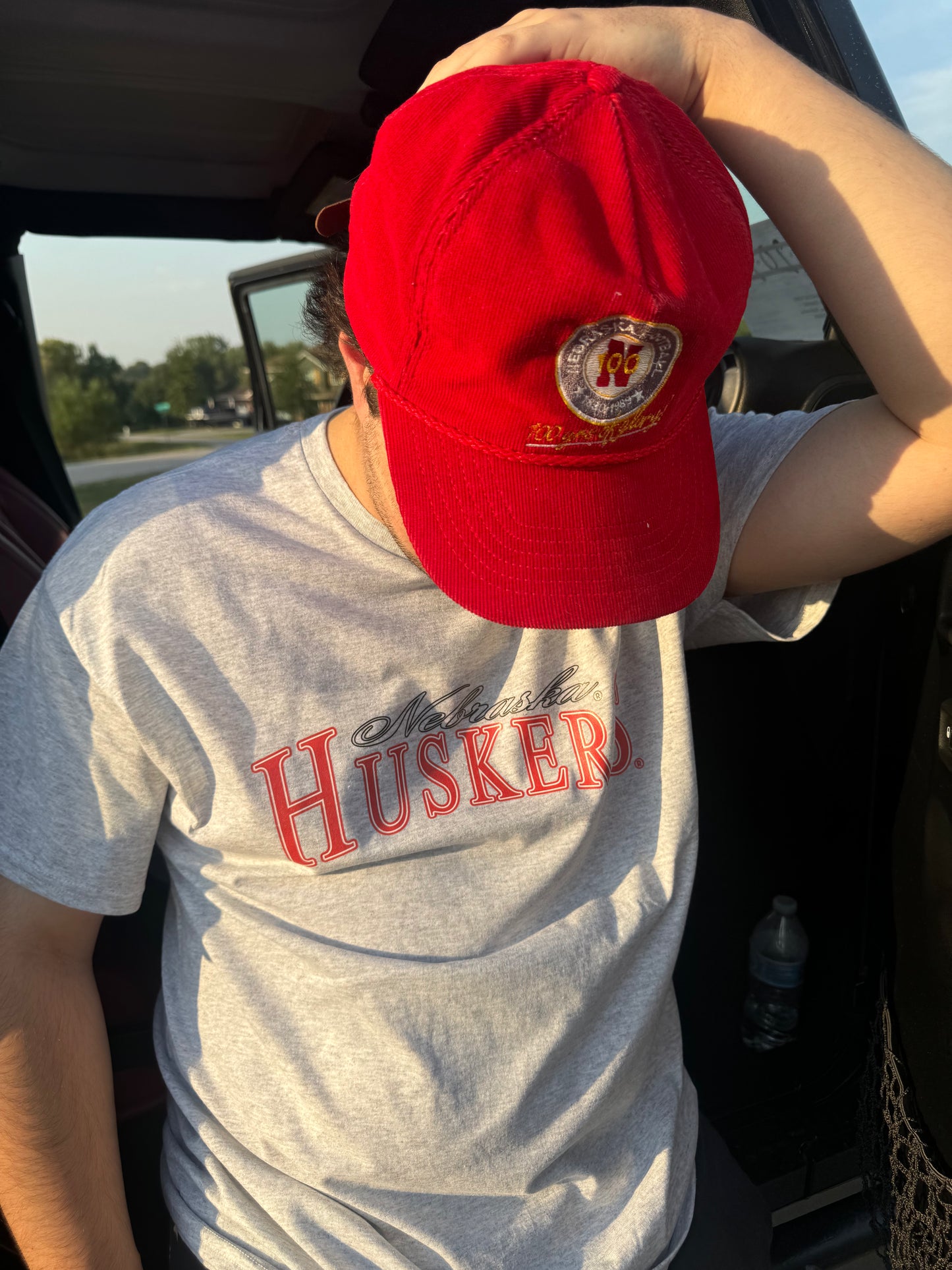 Nebraska Huskers Script Tee