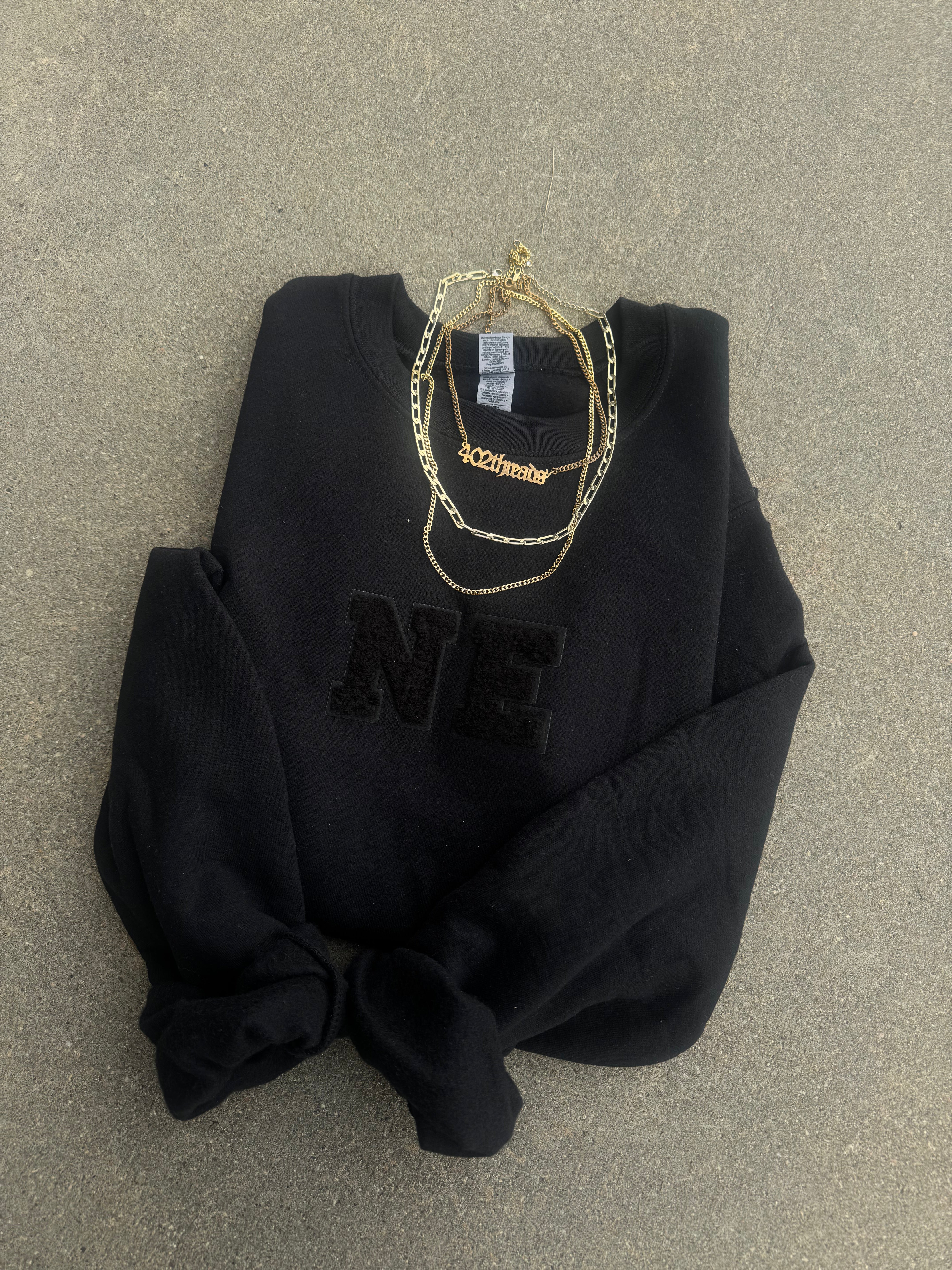 NE Patch Crew - Black/Black – 402threads NE Patch Crew - Black/Black – 402threads