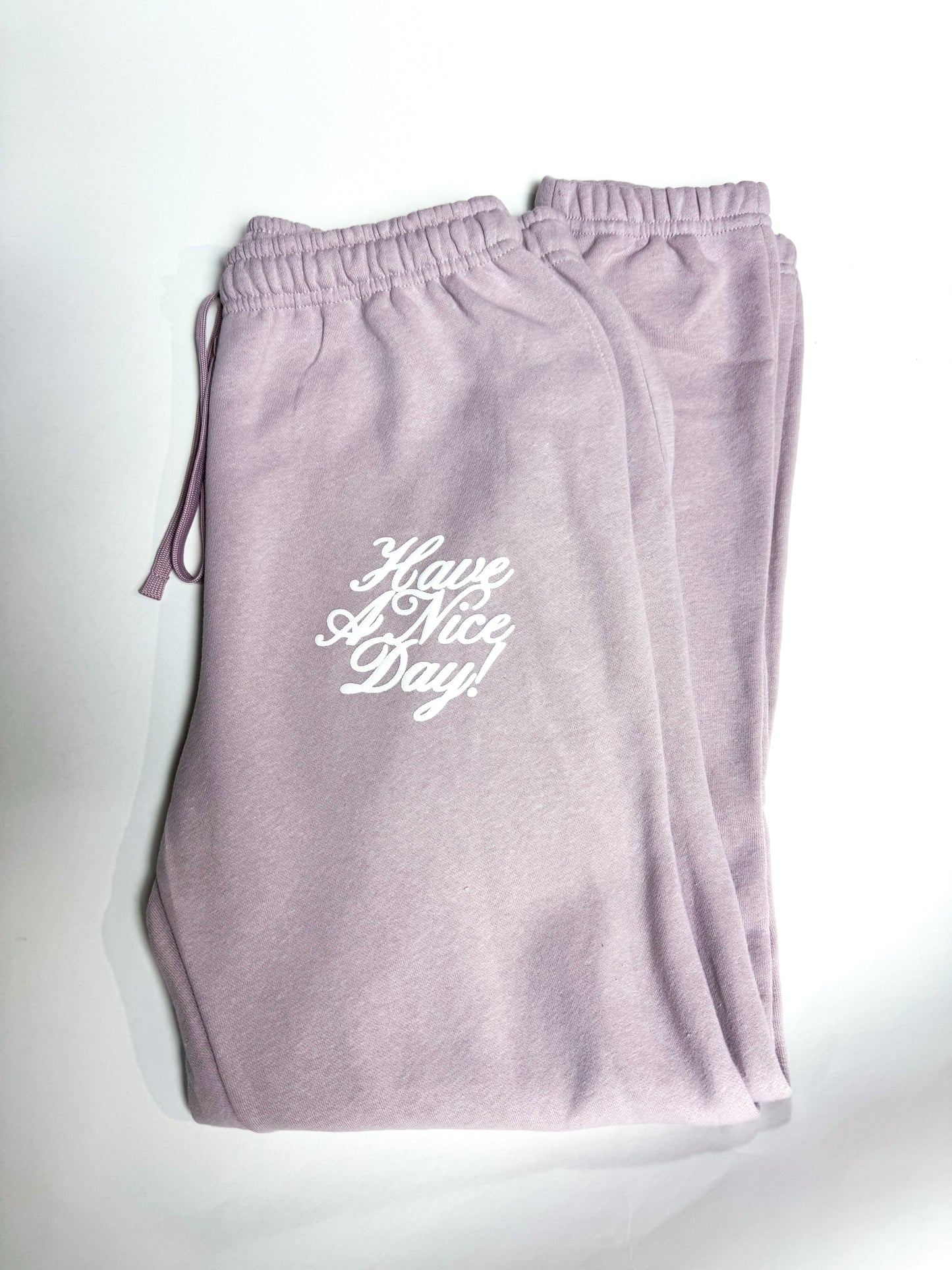 Have A Nice Day Joggers - Pink