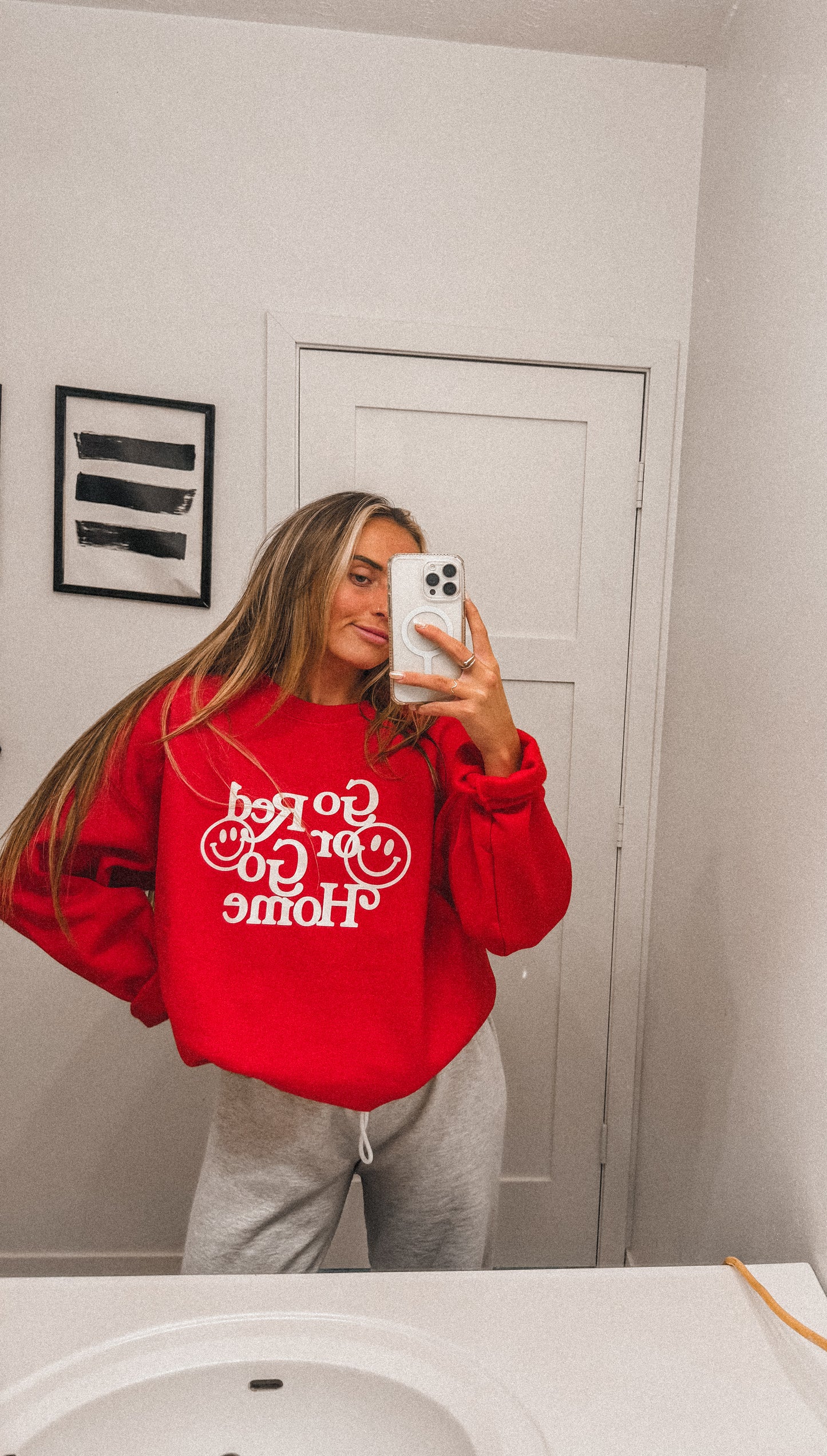 ✹DOORBUSTER✹ Go Red or Go Home Crew