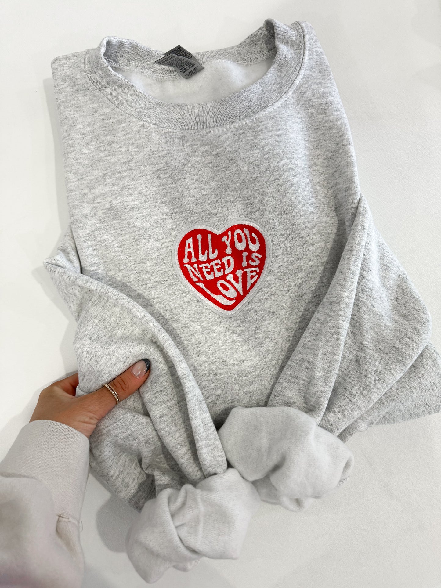 All You Need is Love Patch Crew