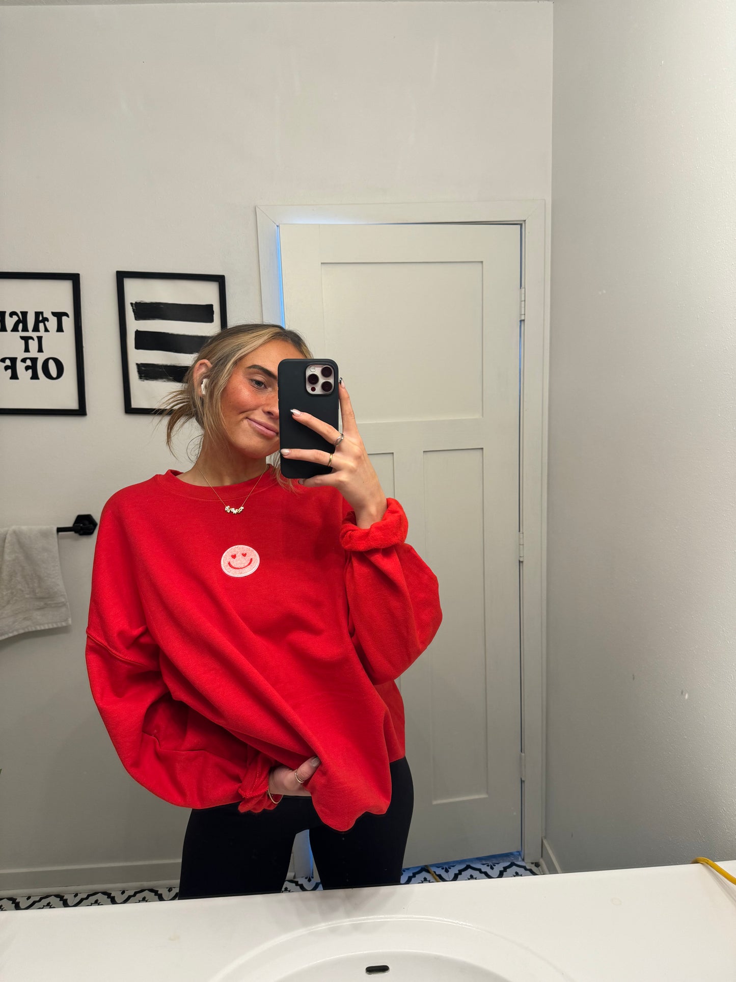 Major Heart Eyes Patch Crew