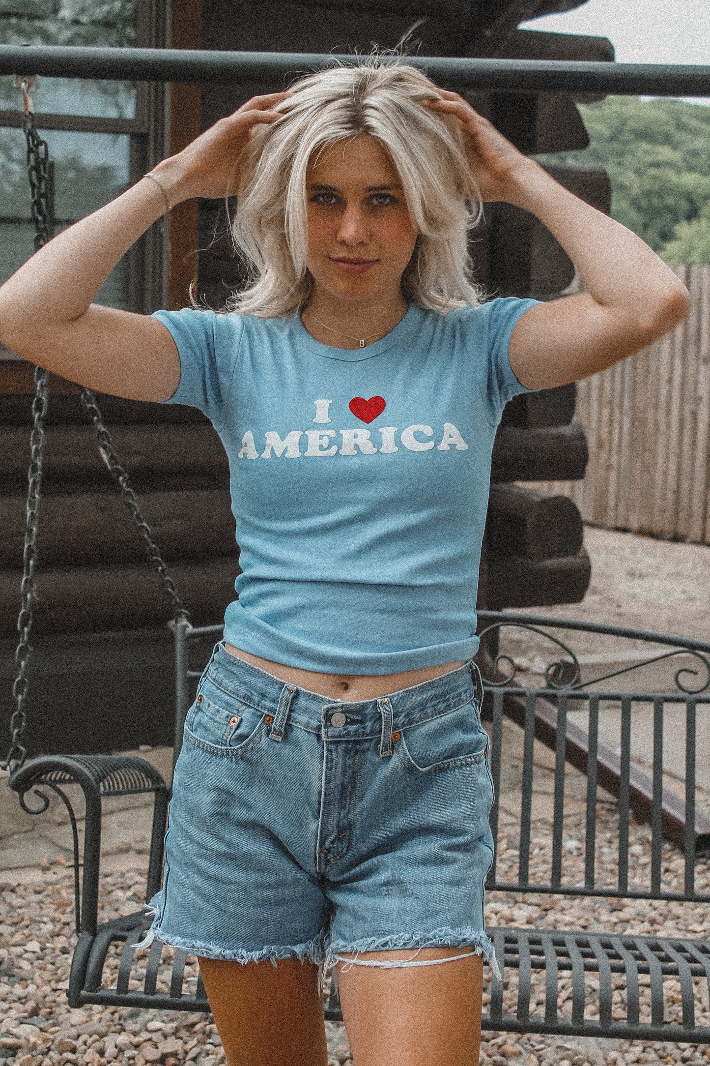 I <3 America Baby Tee
