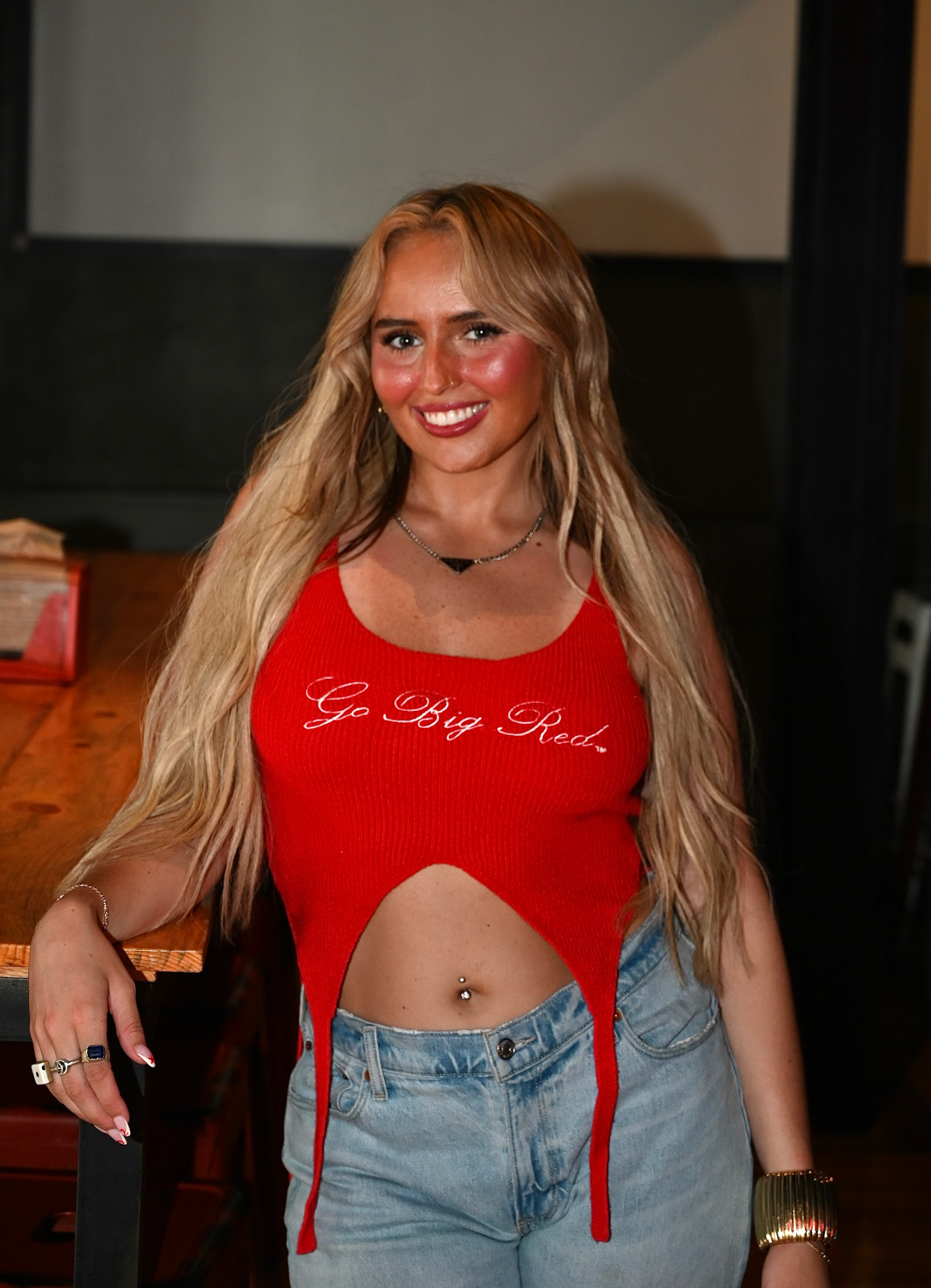 Go Big Red Tank - Red