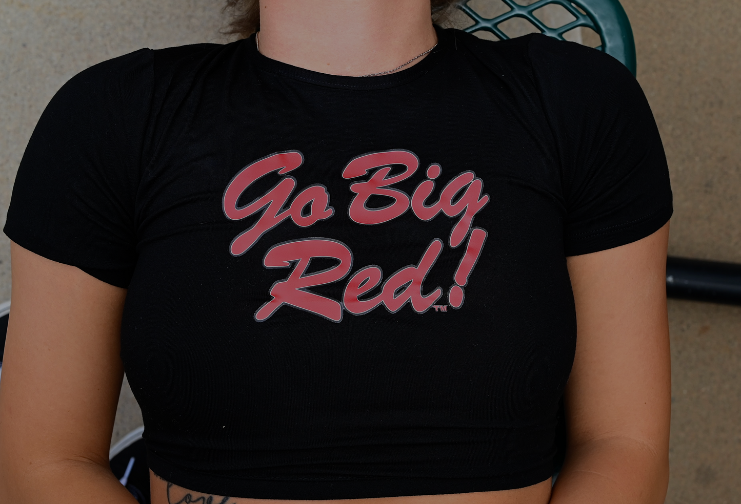 Go Big Red Cross Tee