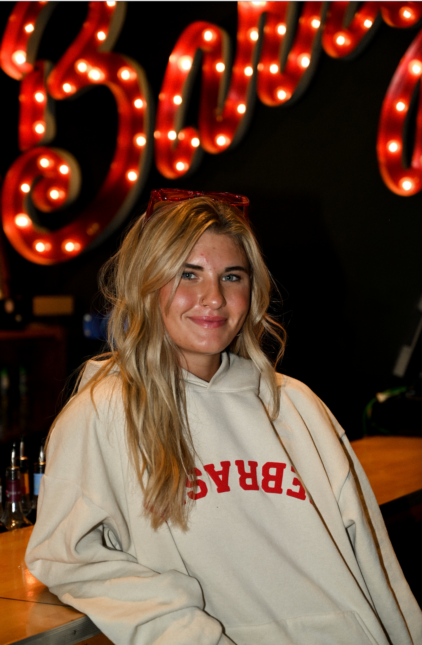 Nebraska Upside Down Hoodie