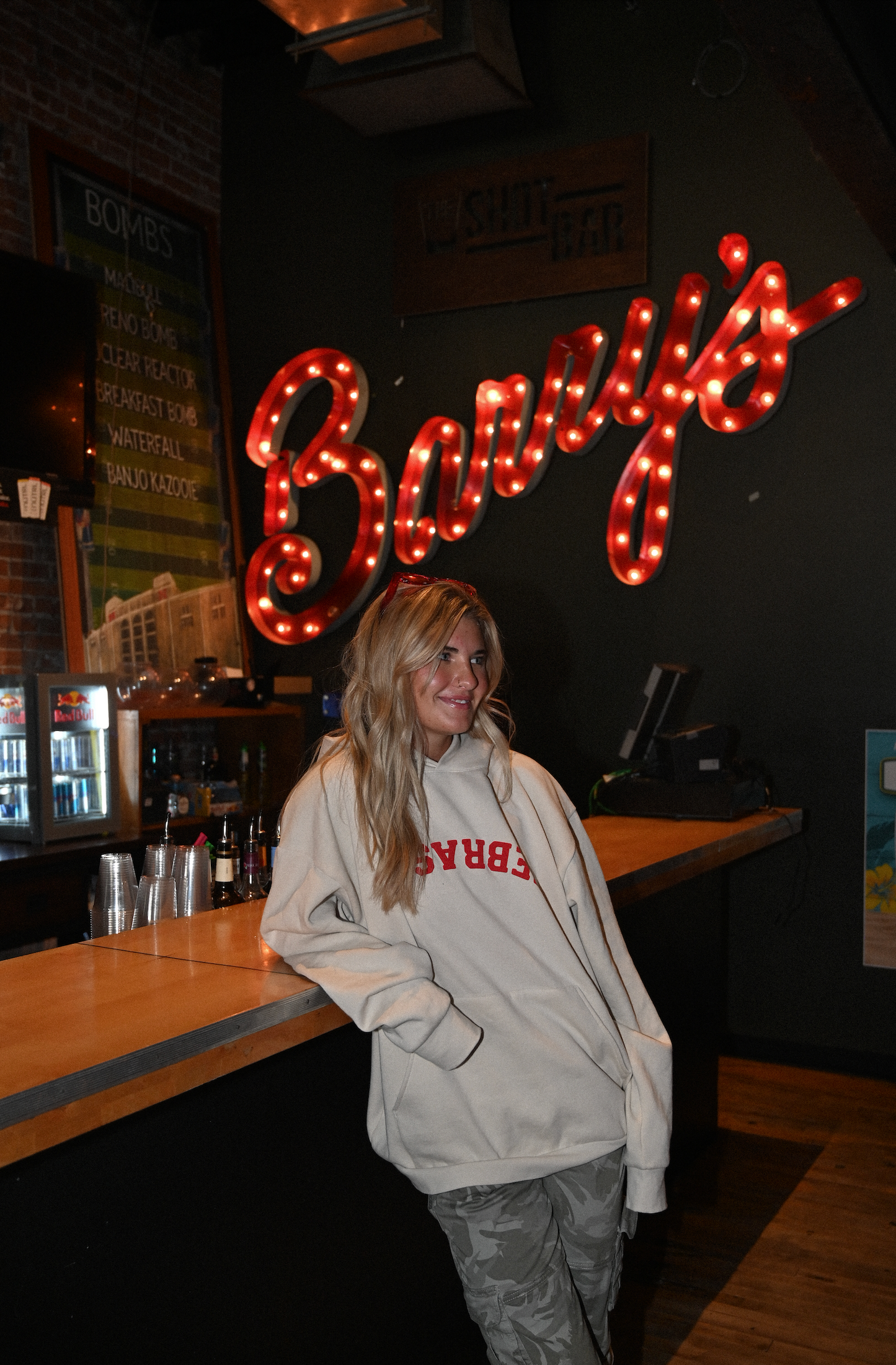 Nebraska Upside Down Hoodie