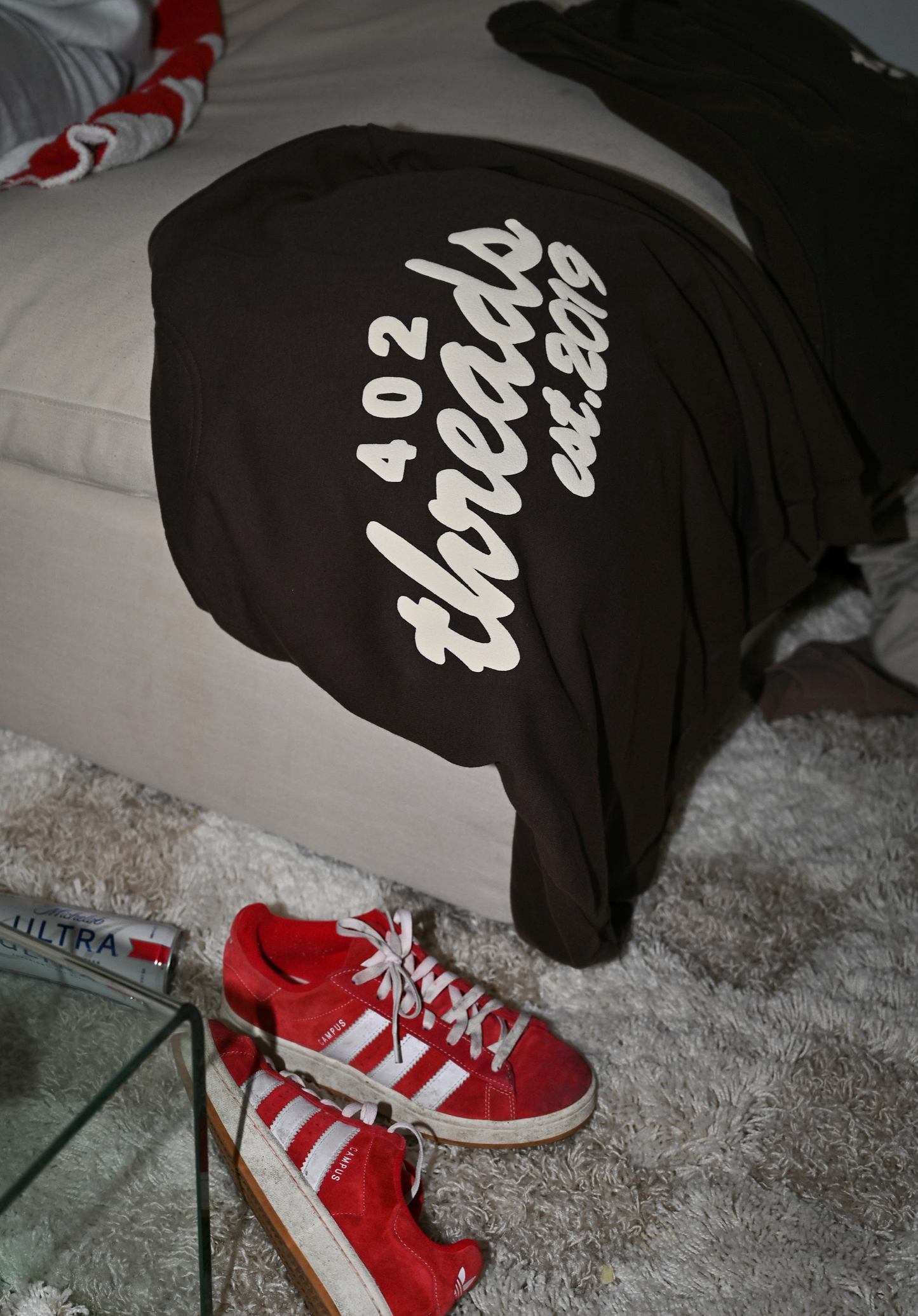 402threads Hoodie - Brown