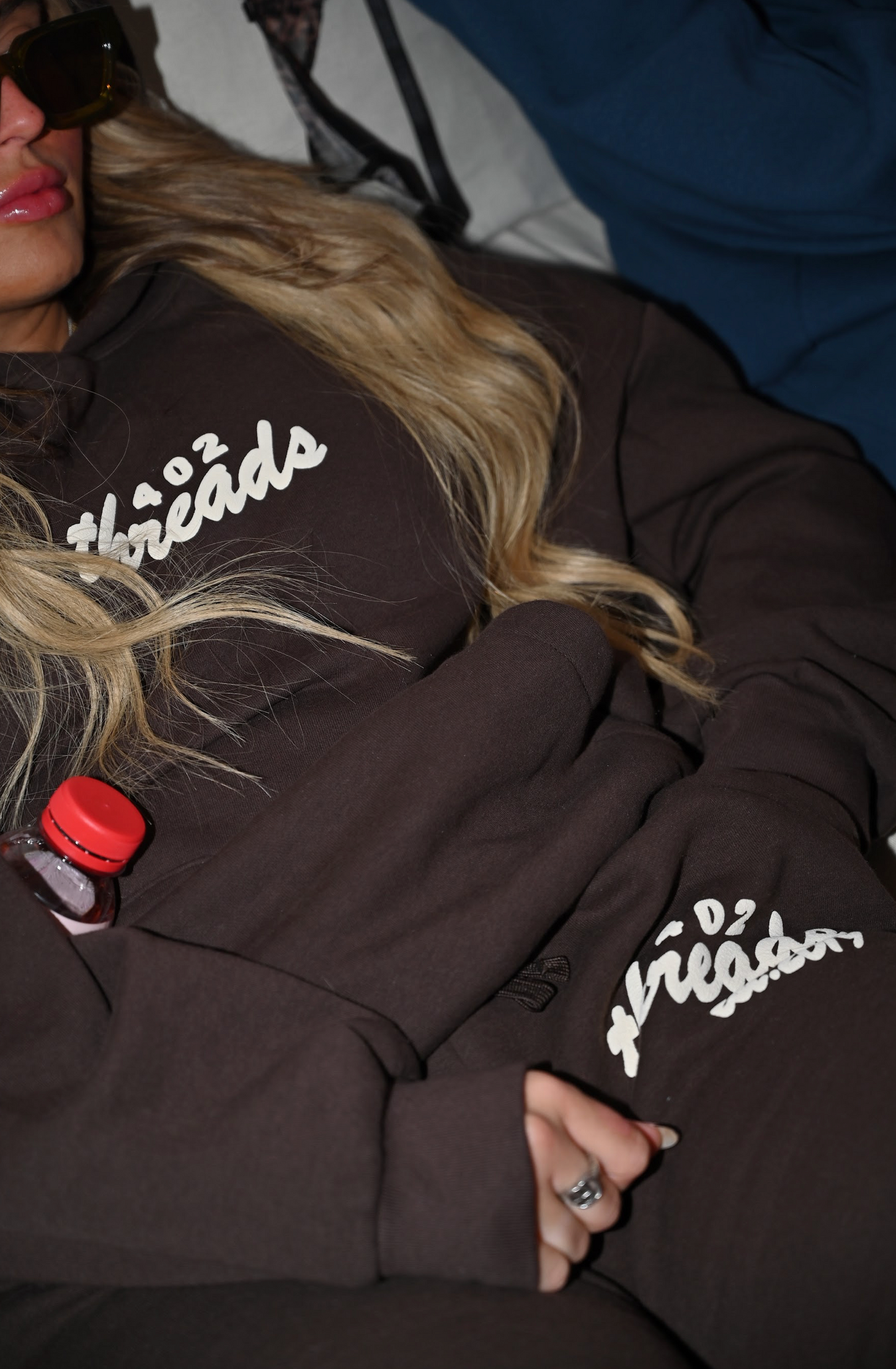 402threads Hoodie - Brown