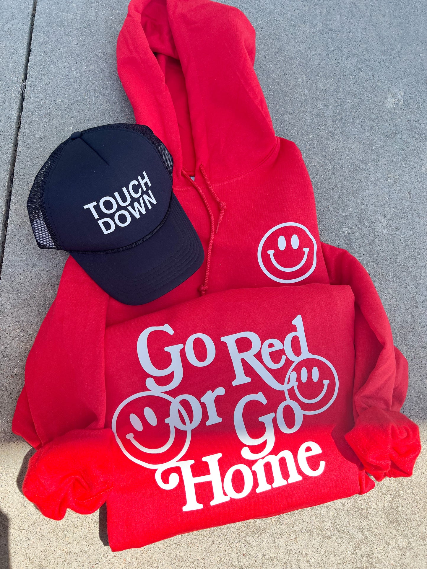 Go Red or Go Home Hoodie - Red
