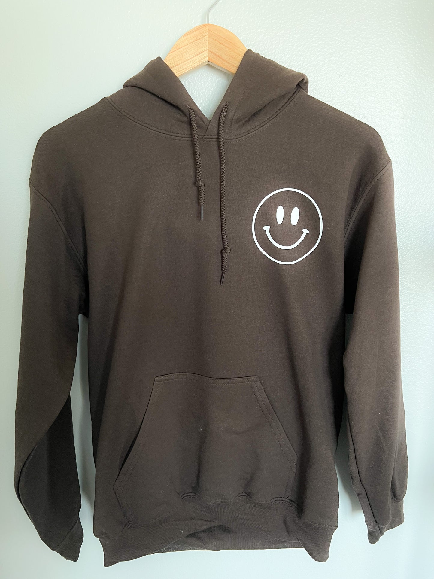 Have A Nice Day Hoodie - Brown