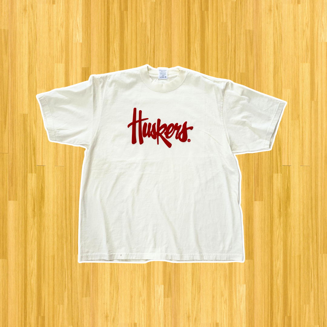 Huskers T-shirt - Cream