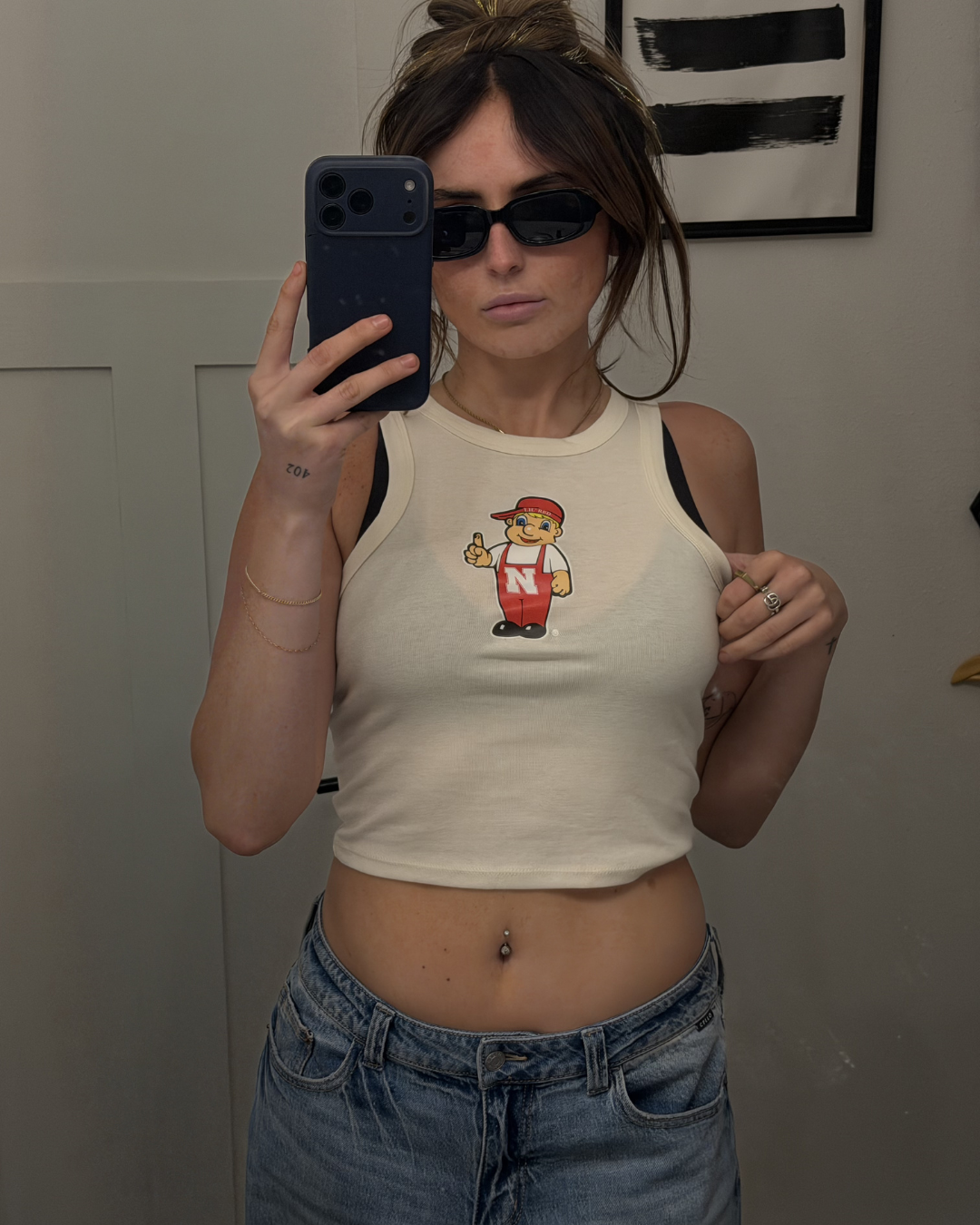 lil red racerback tank