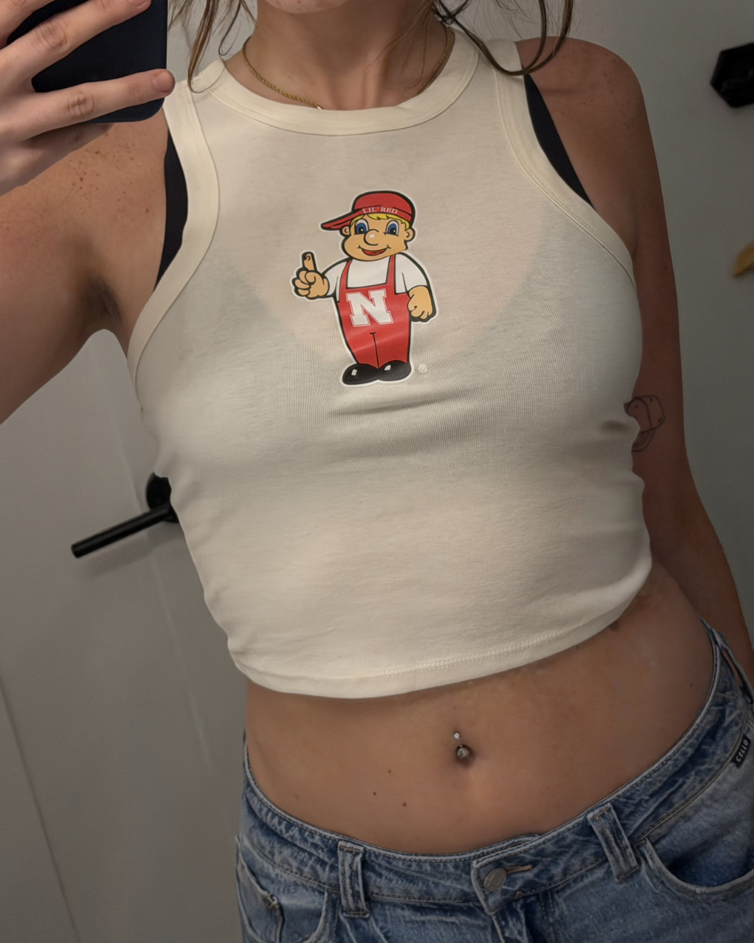 lil red racerback tank