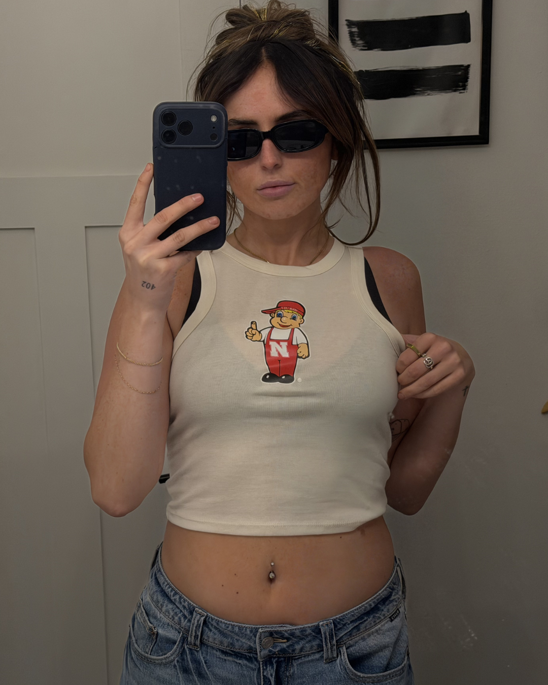 lil red racerback tank