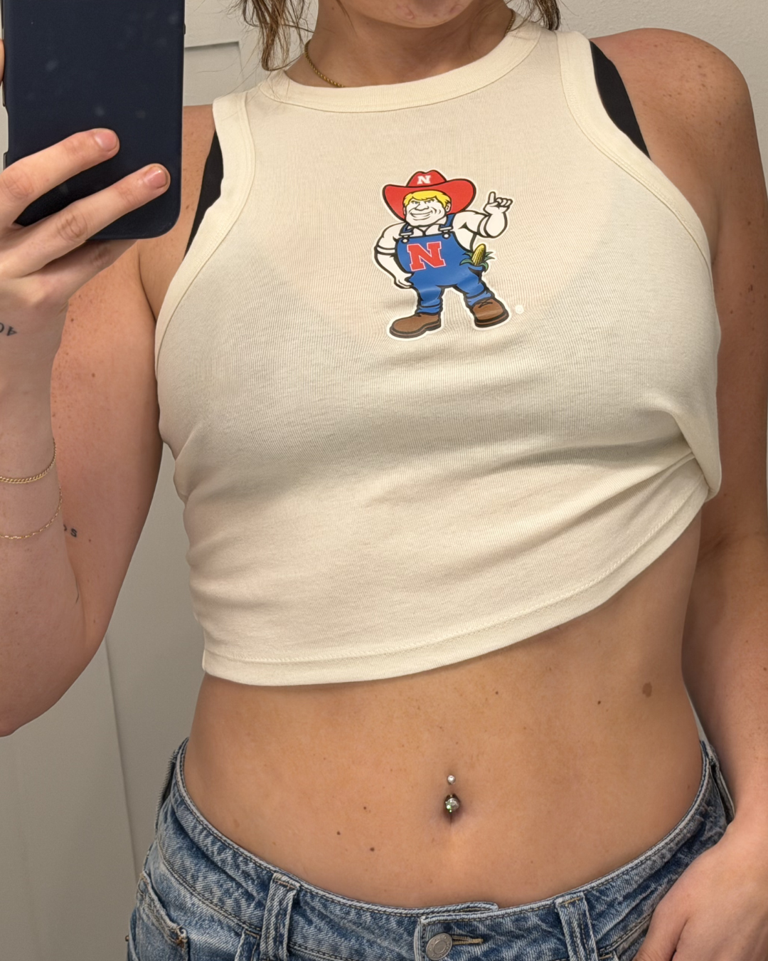 herbie racerback tank