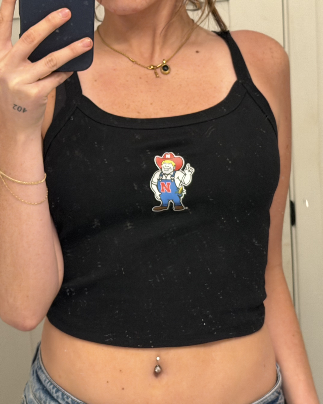 herbie spaghetti strap tank
