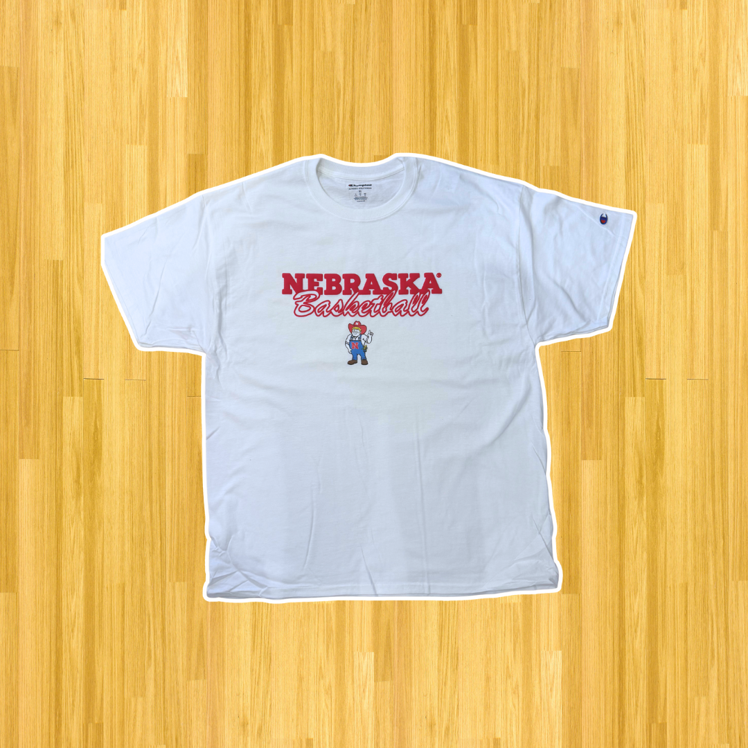 Nebraska Basketball Tee