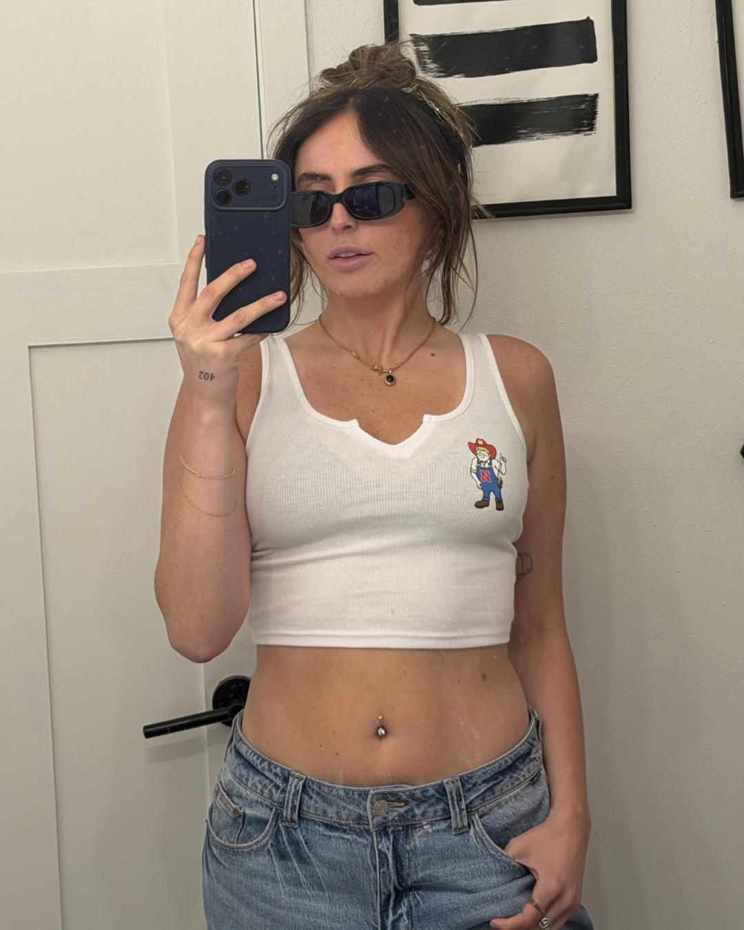herbie v-neck tank
