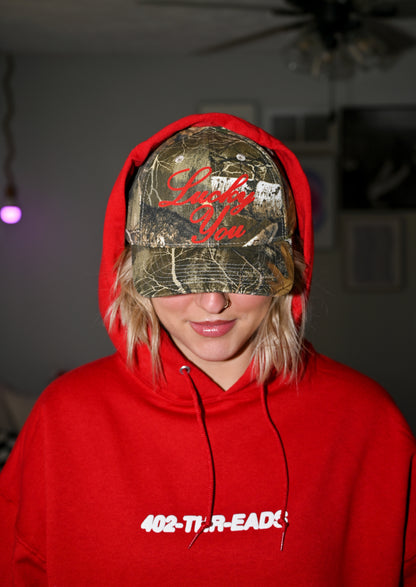 Lucky You Camo Trucker Hat