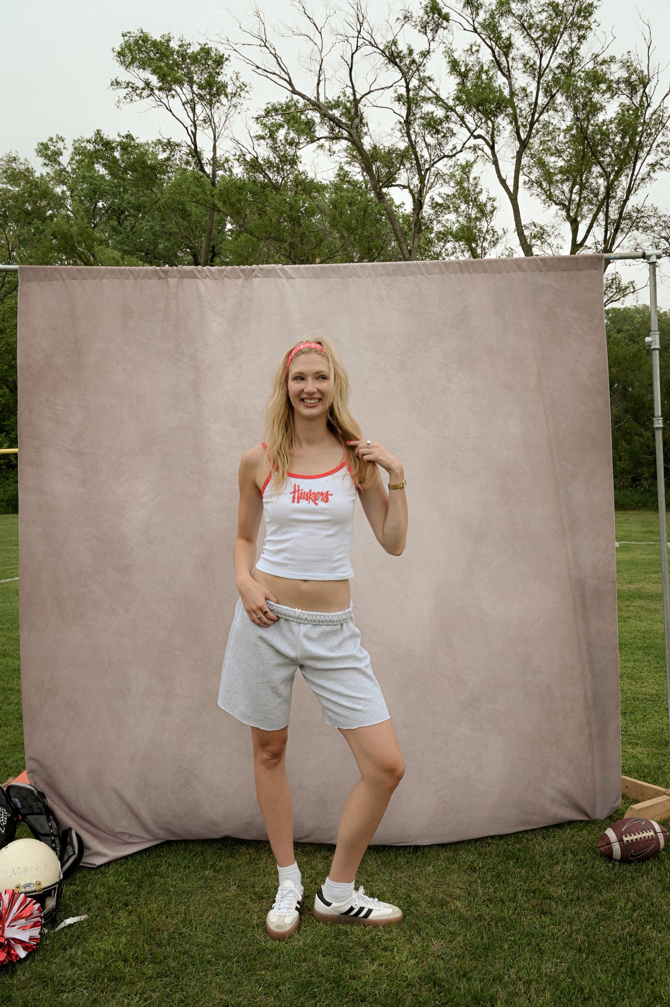 good luck charm sweatshorts
