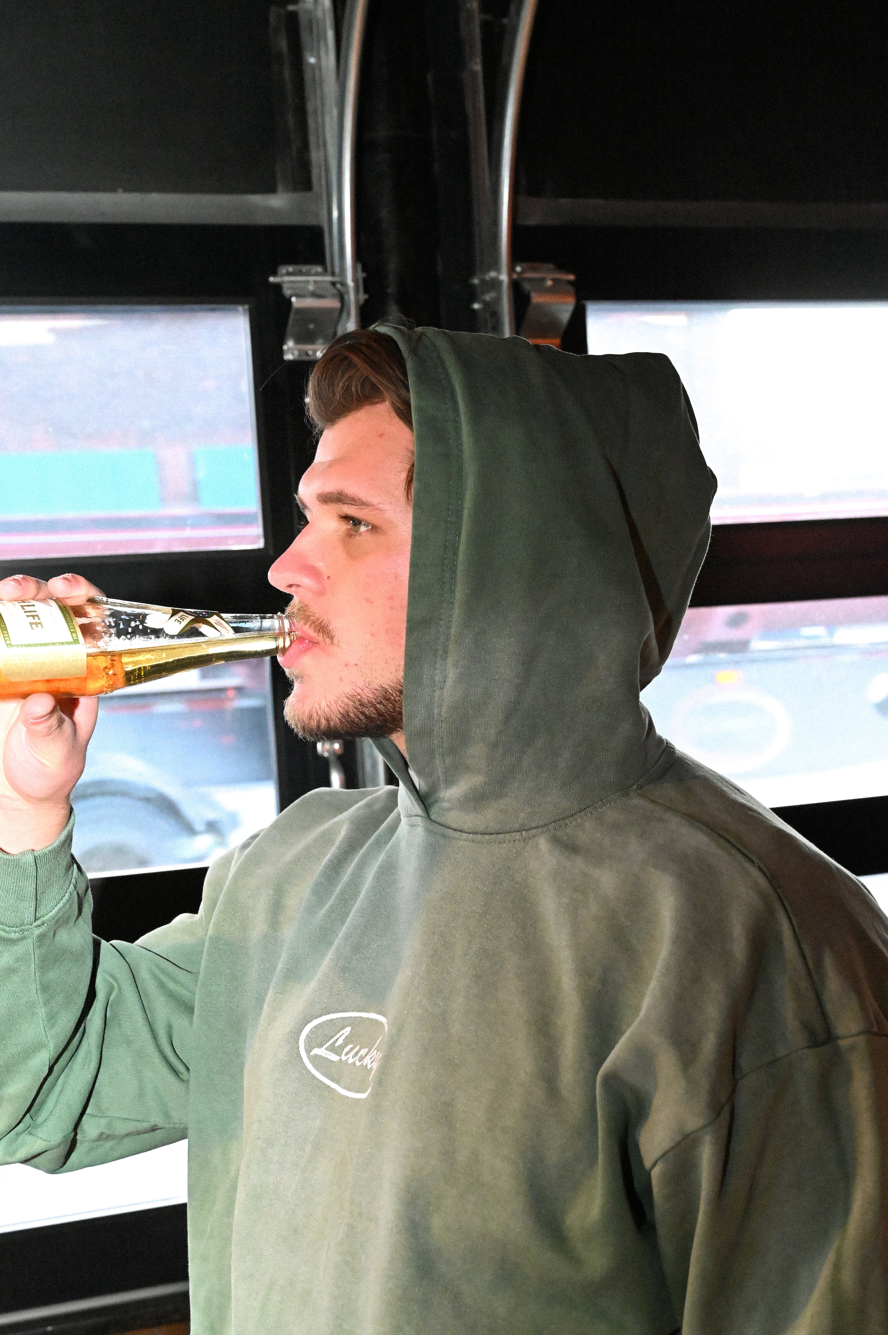 Lucky Embroidered Hoodie