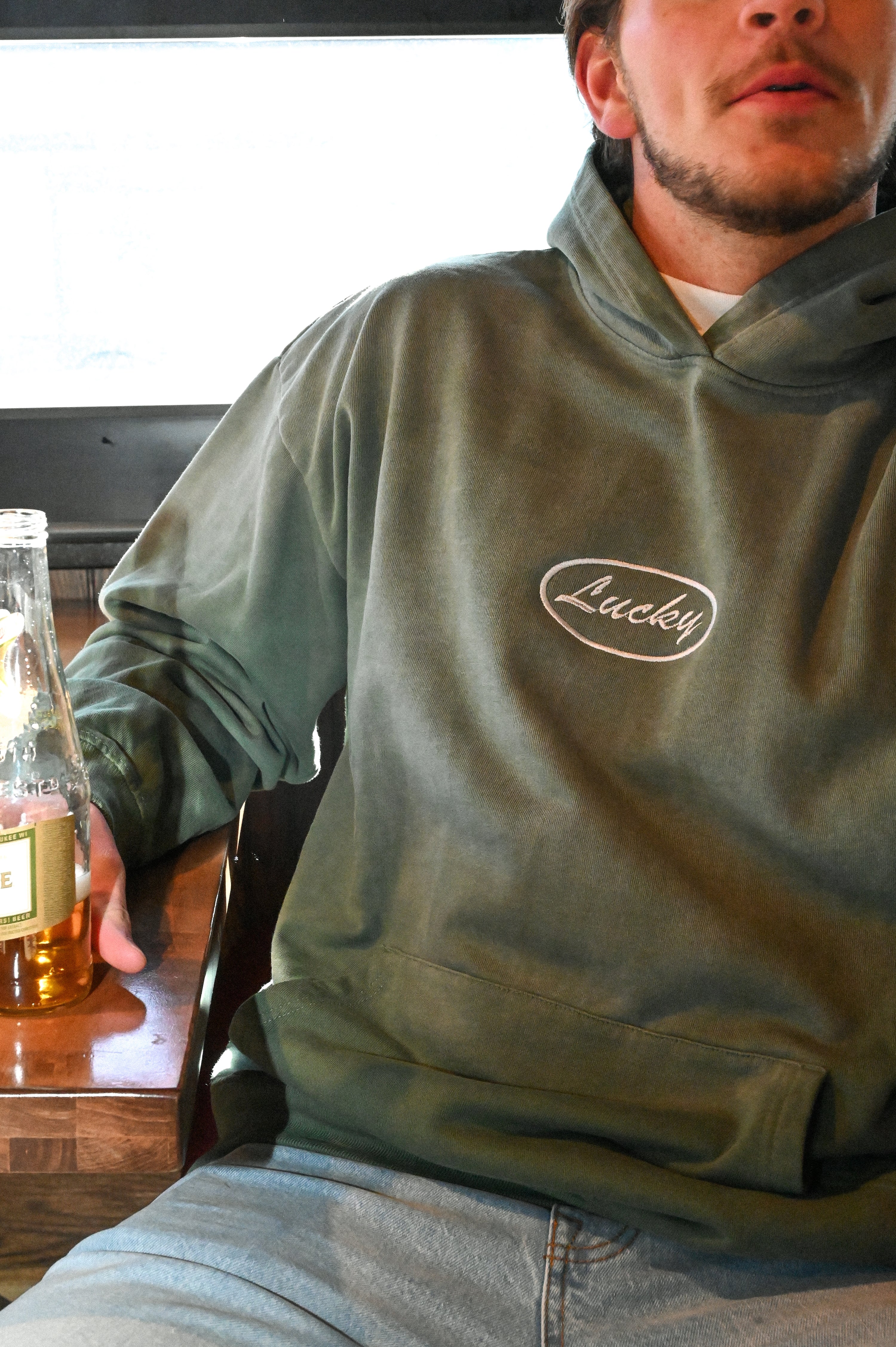 Lucky Embroidered Hoodie