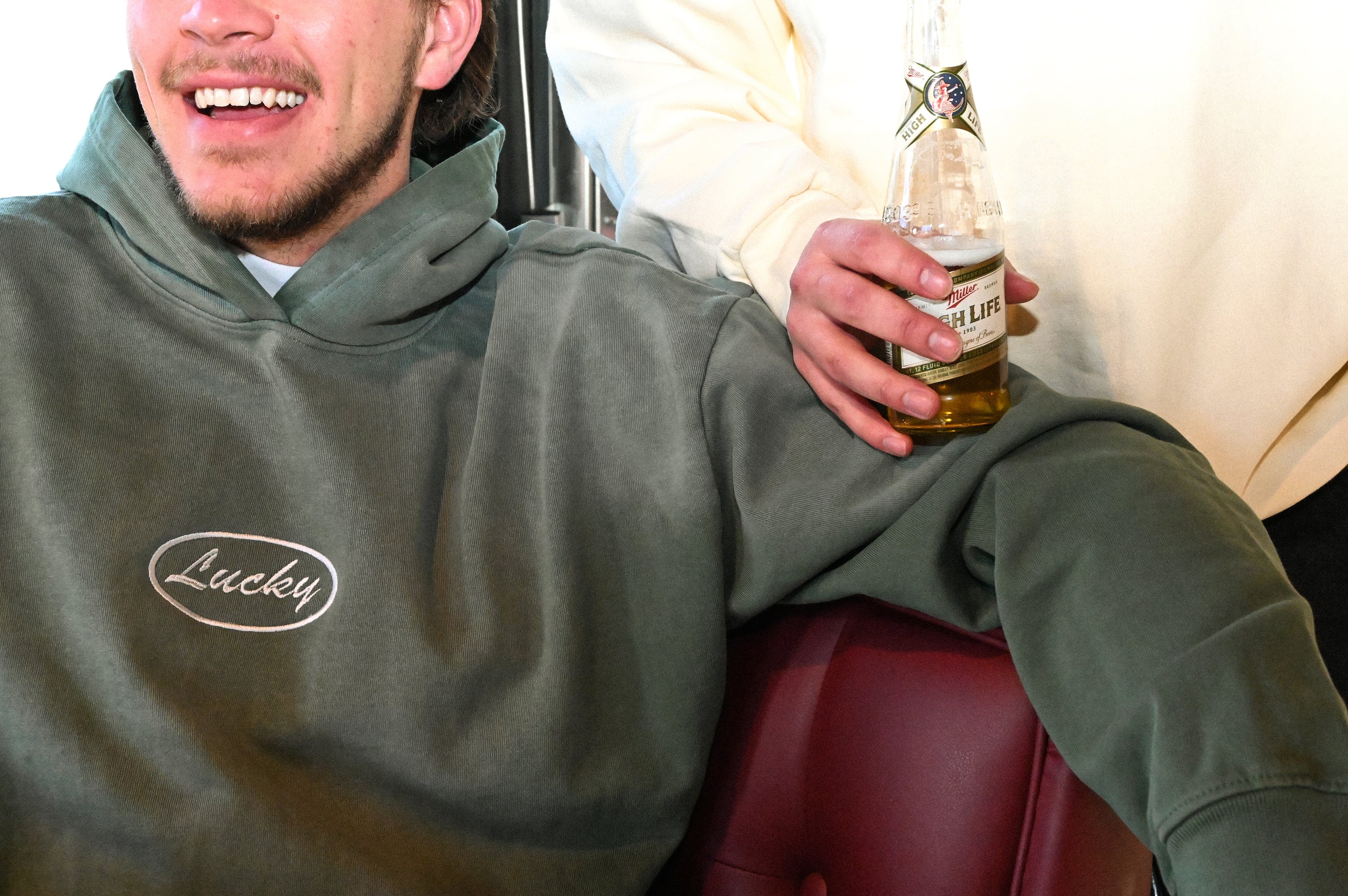 Lucky Embroidered Hoodie