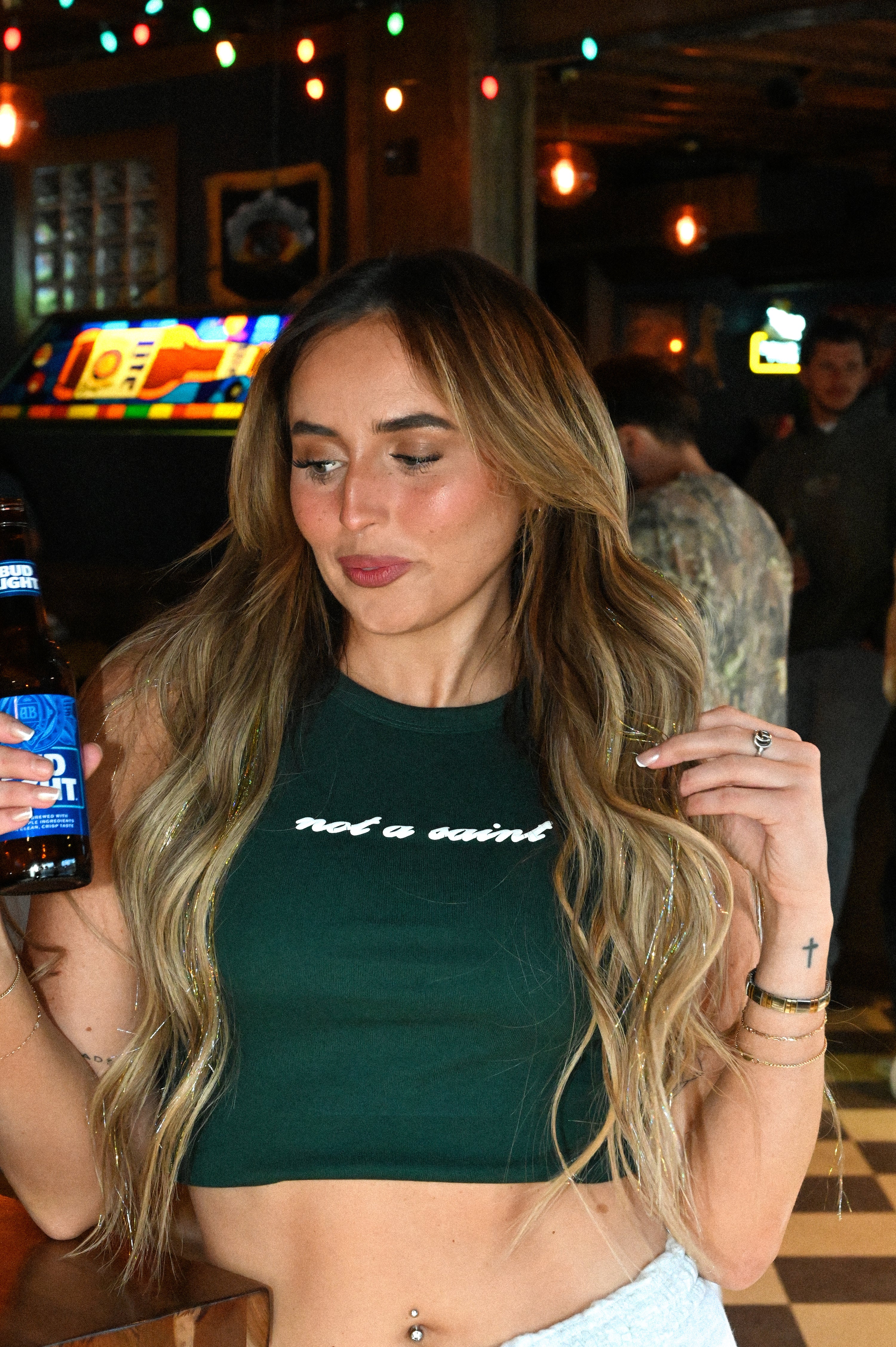 not a saint tank top