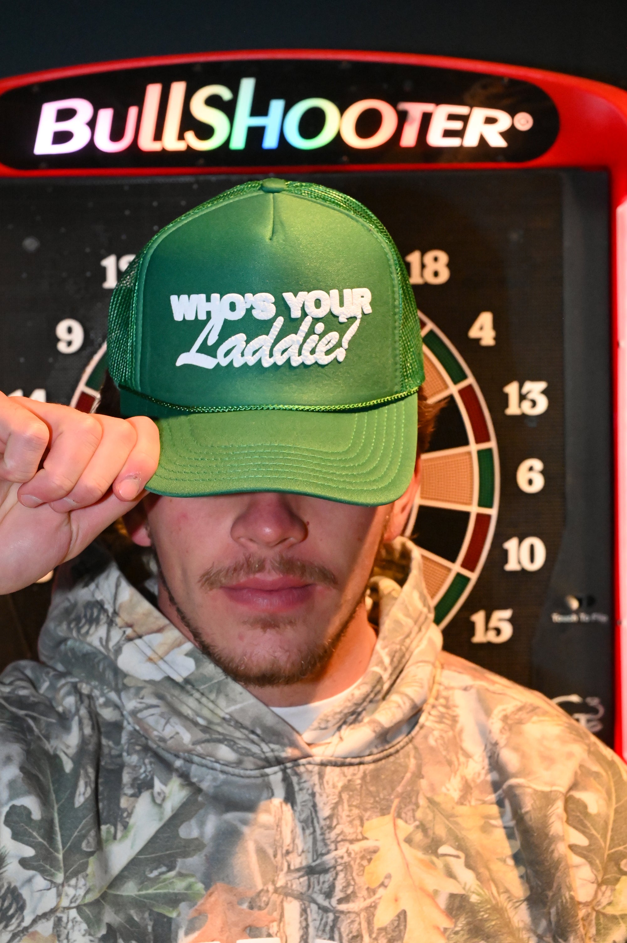 who's your laddie? trucker hat