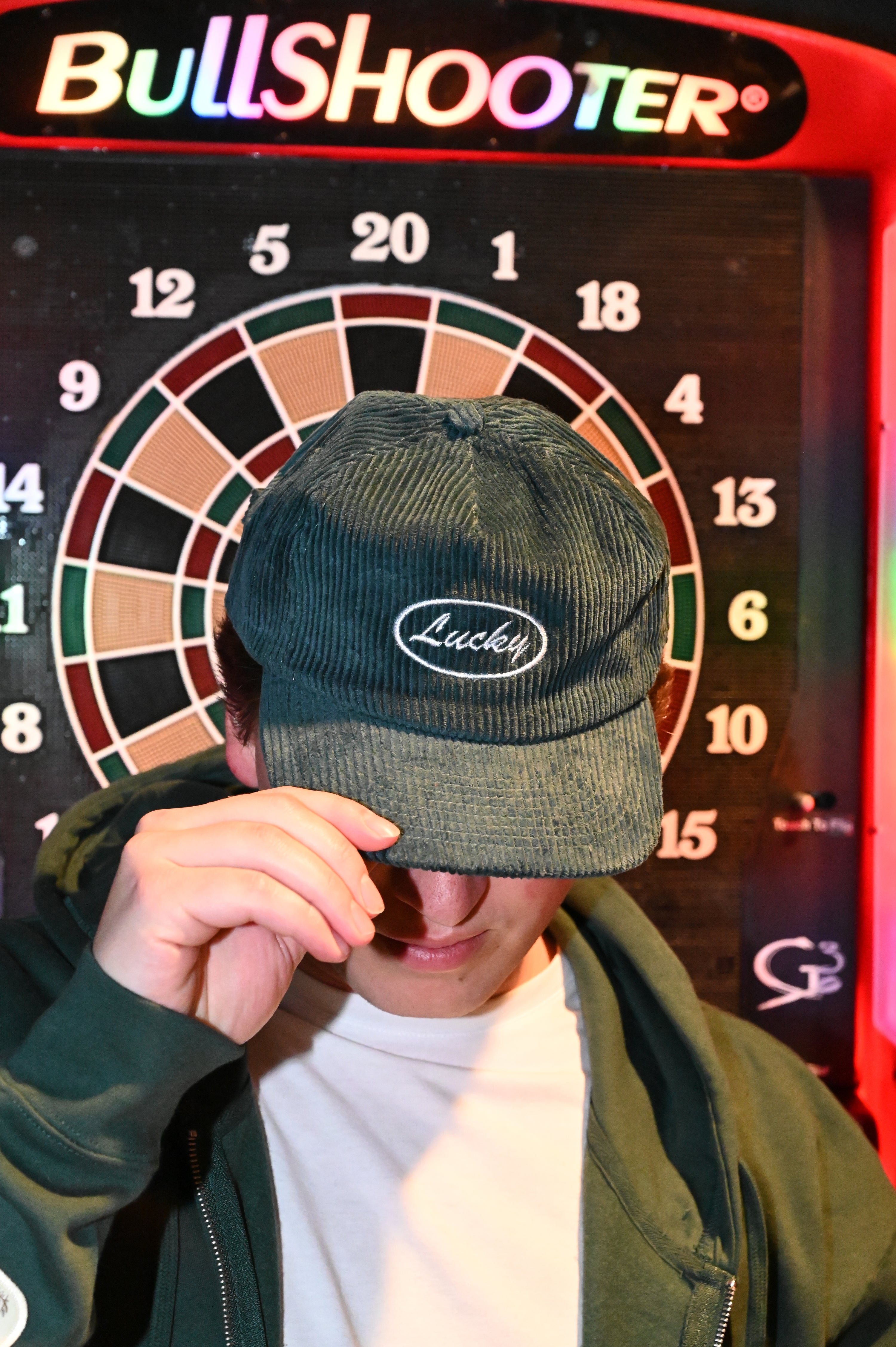 lucky corduroy hat