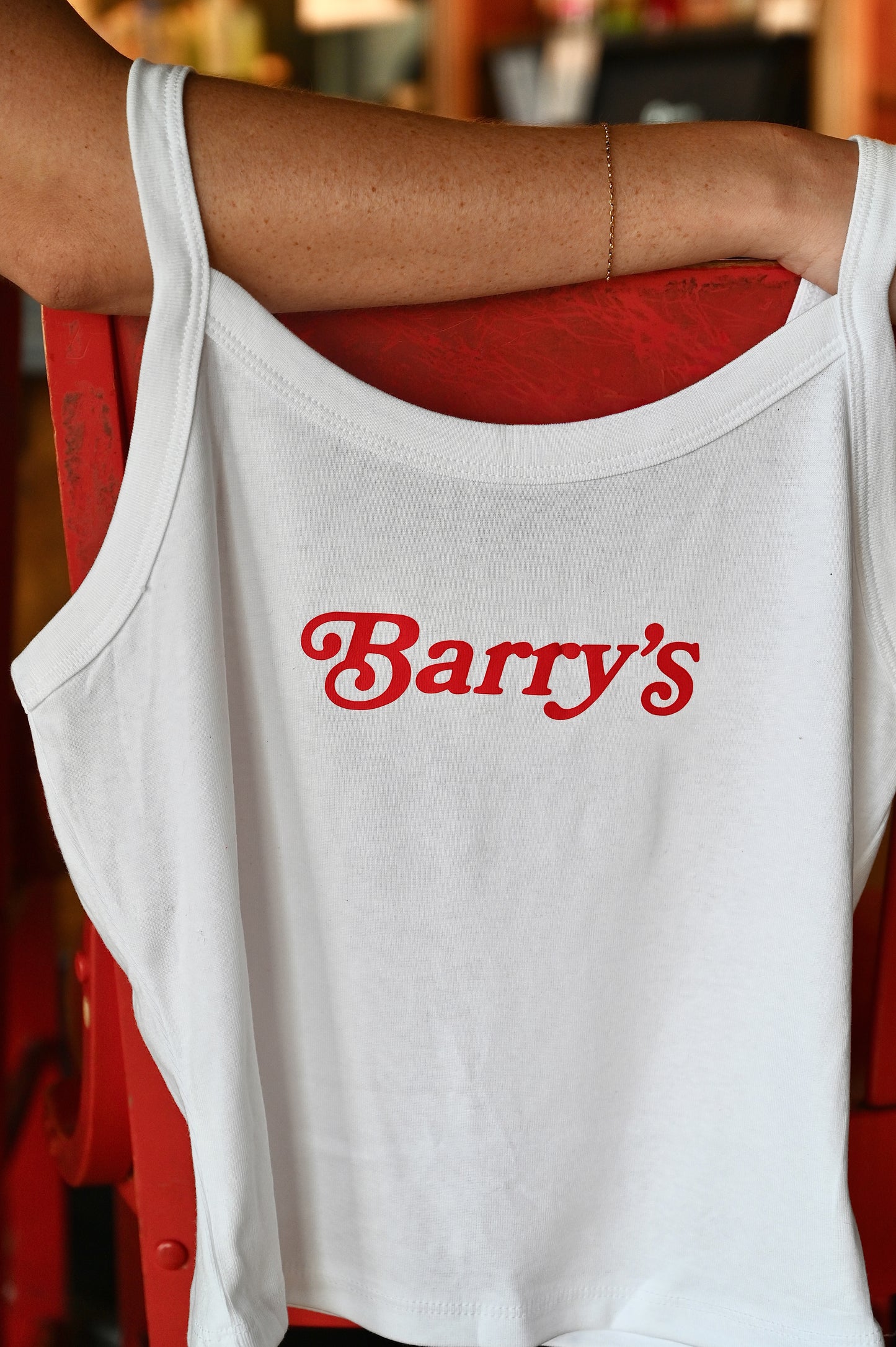 Barry's Scoop Neck Tank Top