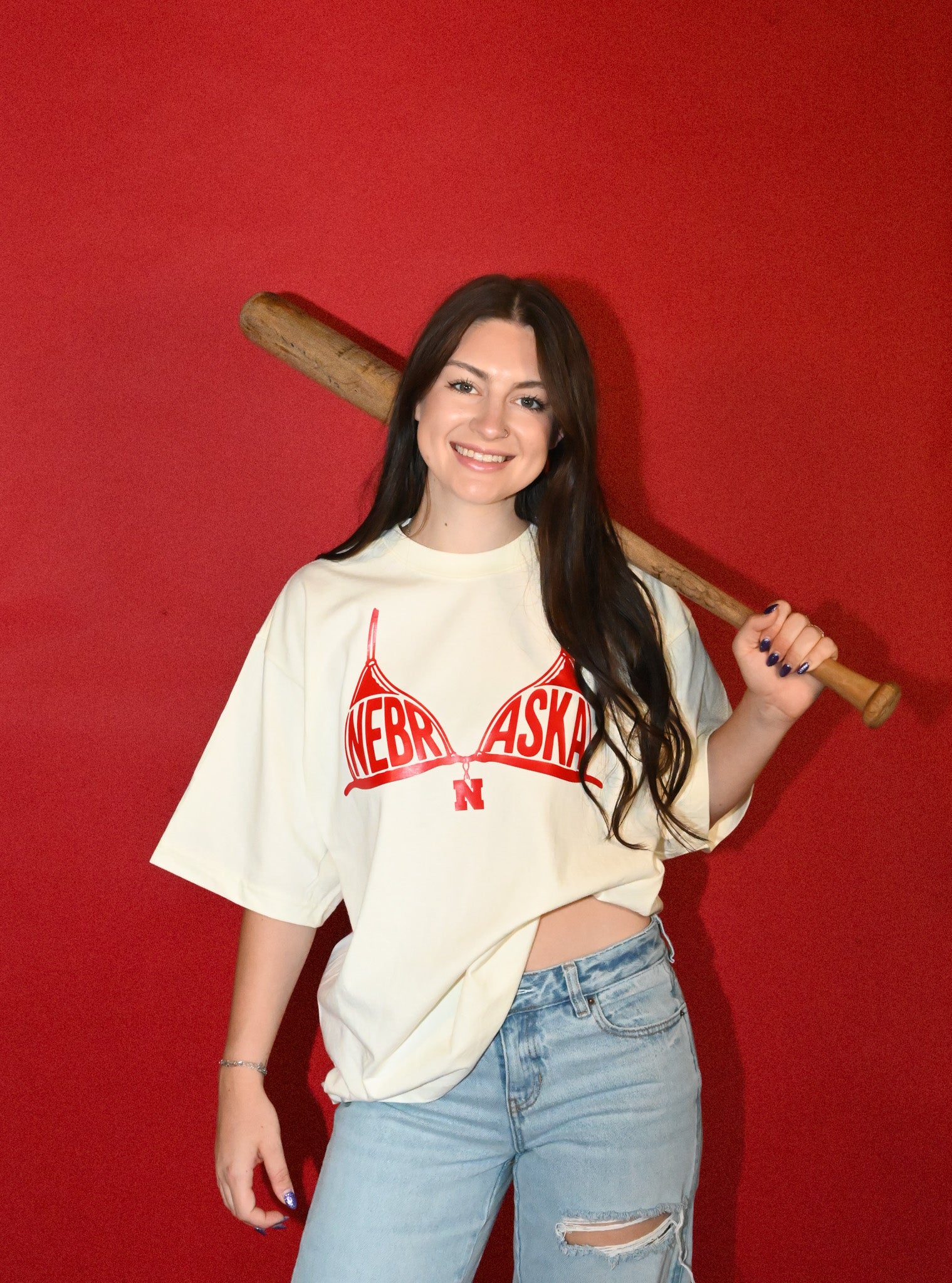 nebraska bikini tee