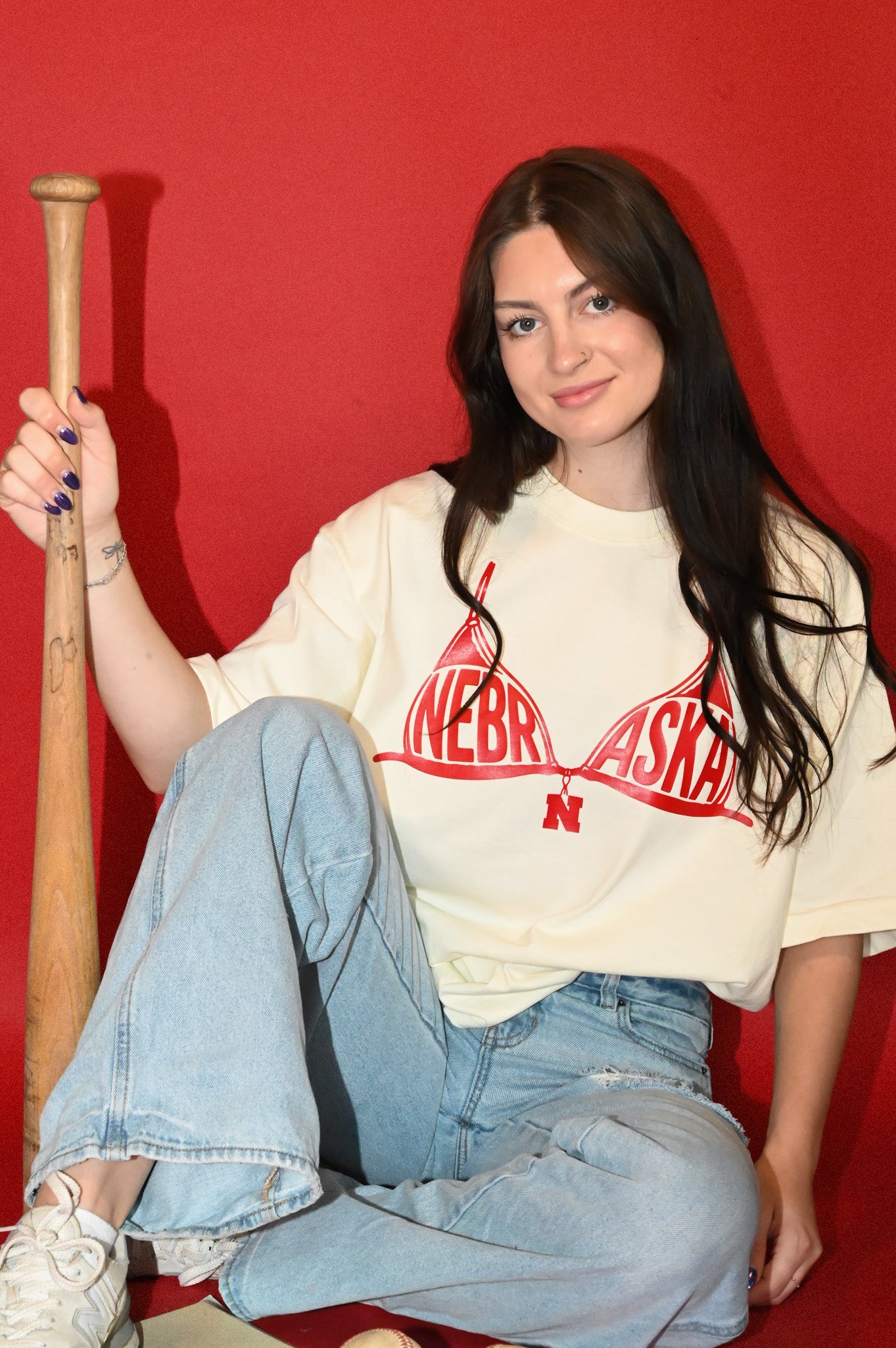 nebraska bikini tee