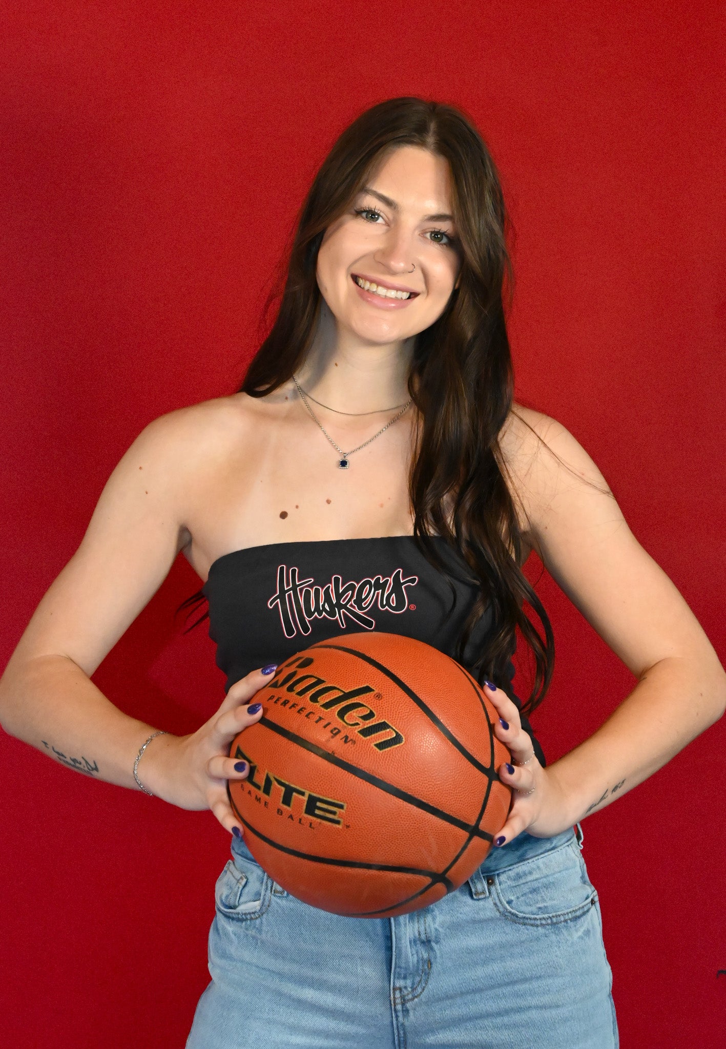 huskers tube top