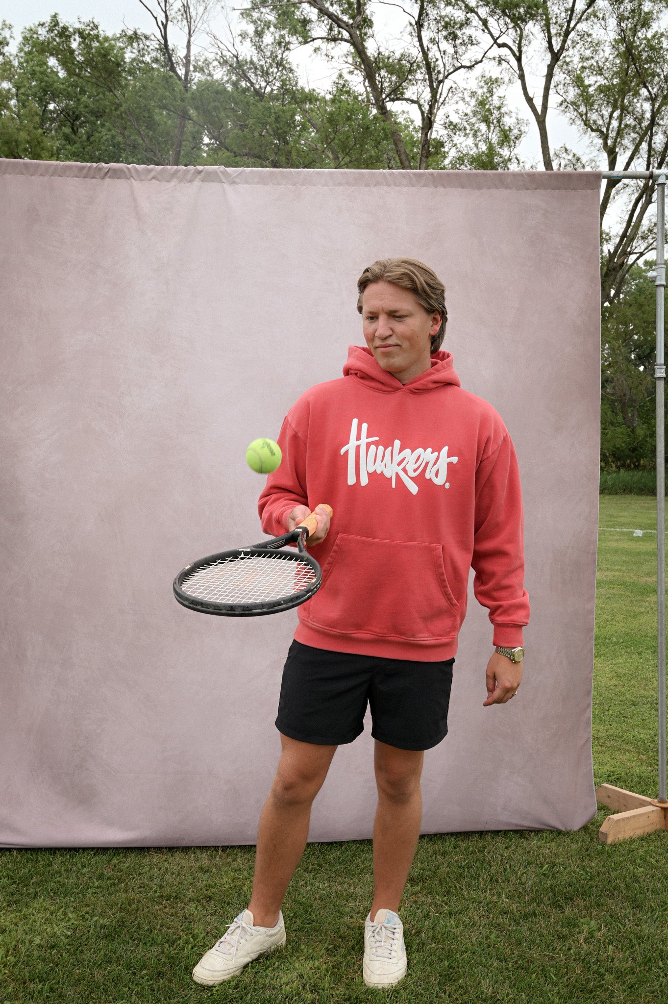 nebraska huskers red hoodie